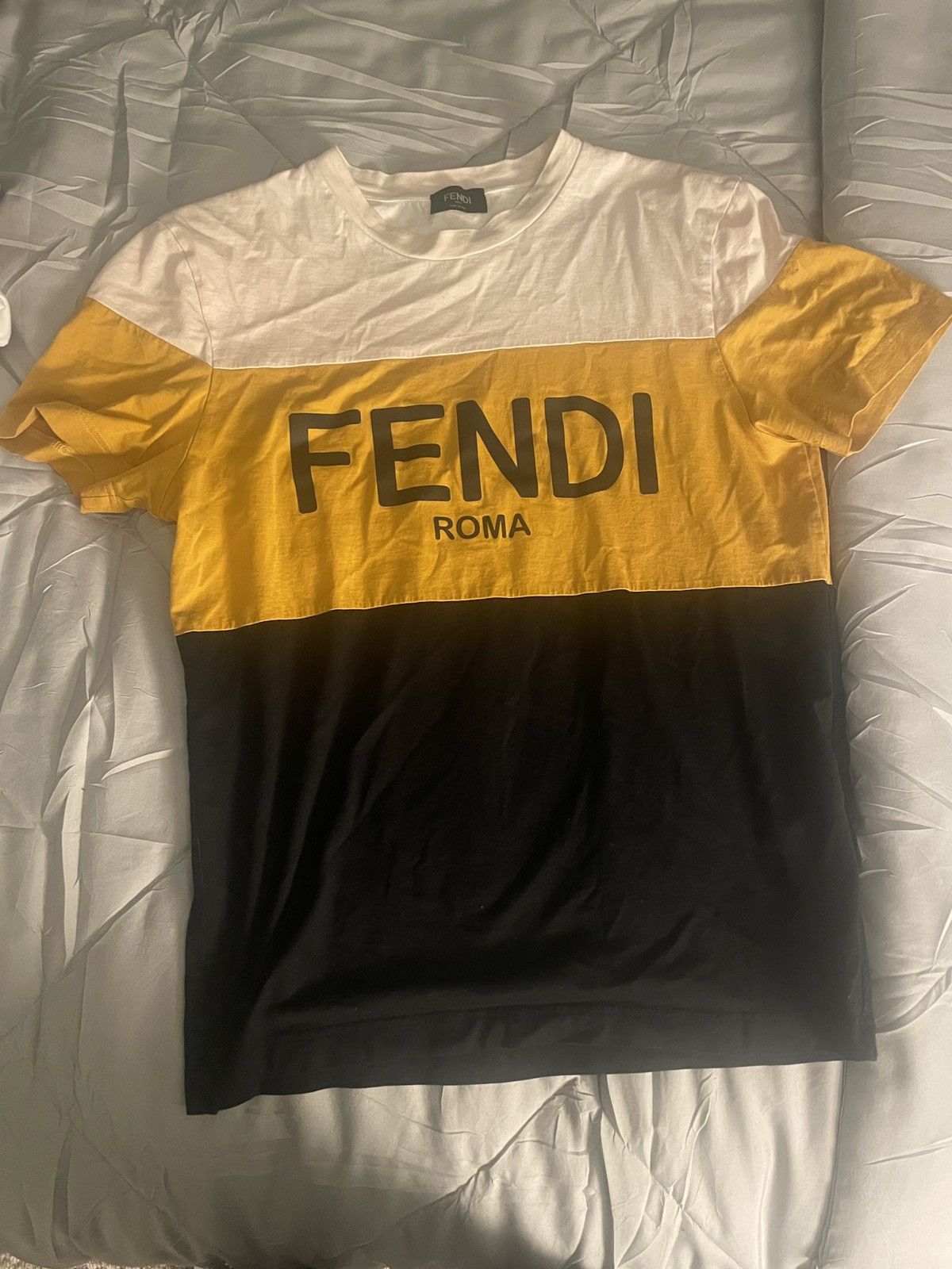 Fendi Fendi tee Size US S / EU 44-46 / 1 - 1 Thumbnail