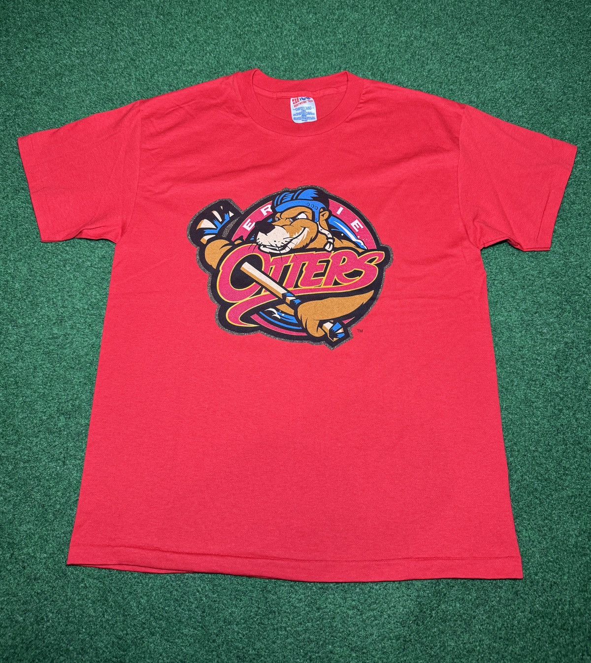 Vintage Vintage Erie Otters Hockey 90s Single Stitch Lrg T Shirt Size US L / EU 52-54 / 3 - 1 Thumbnail
