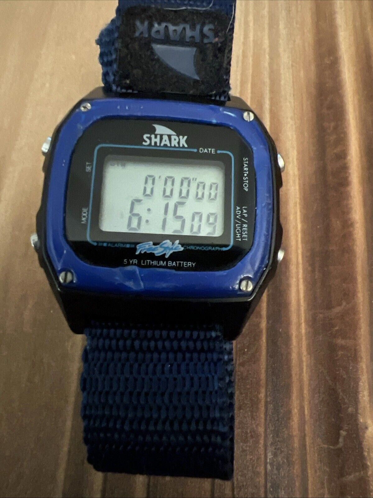 Other Shark Freestyle Blue Watch New Battery Vintage Size ONE SIZE - 1 Thumbnail