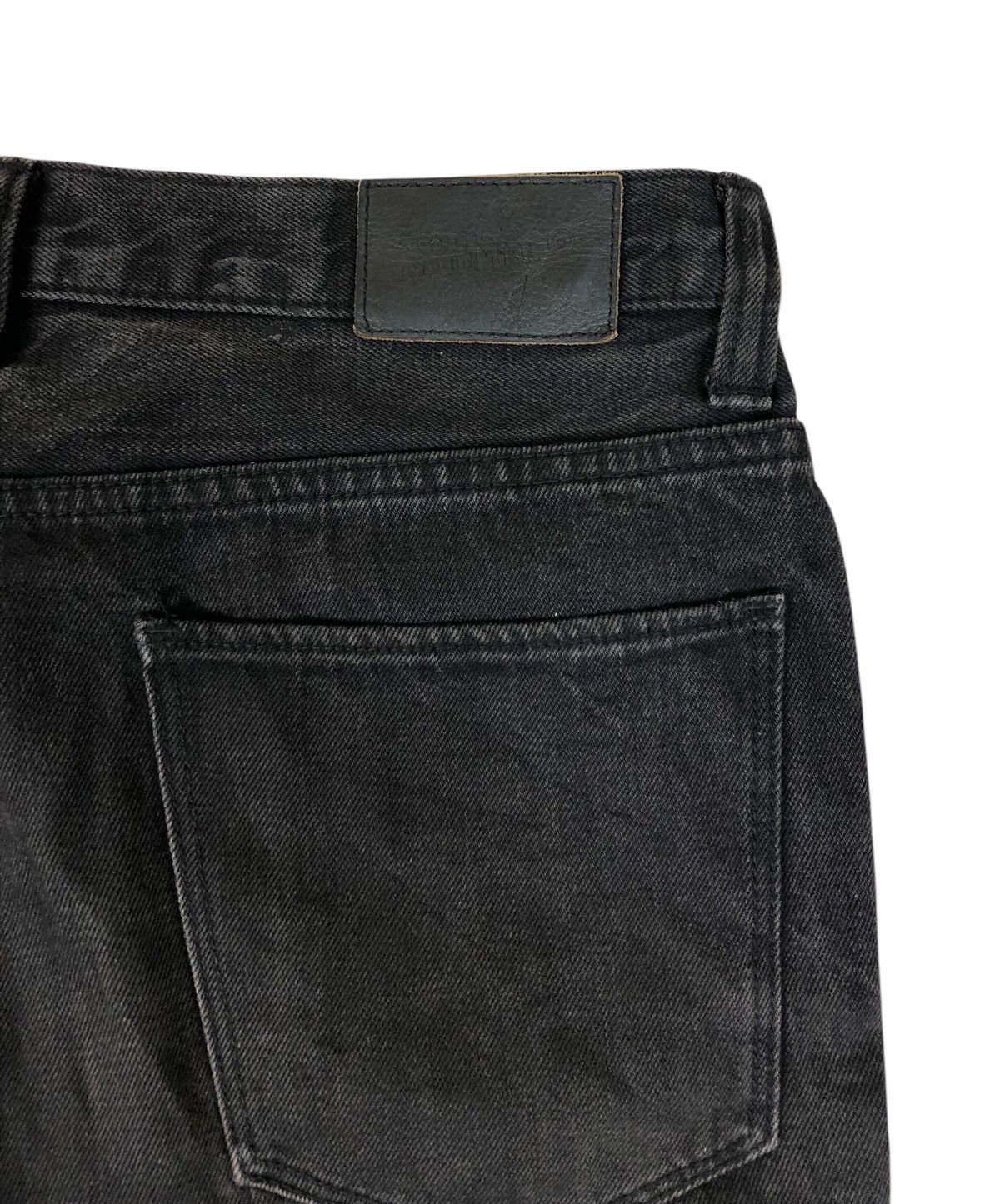 Jean Paul Gaultier Jean Paul Gaultier Target Black Denim Jeans Size US 30 / EU 46 - 12 Thumbnail