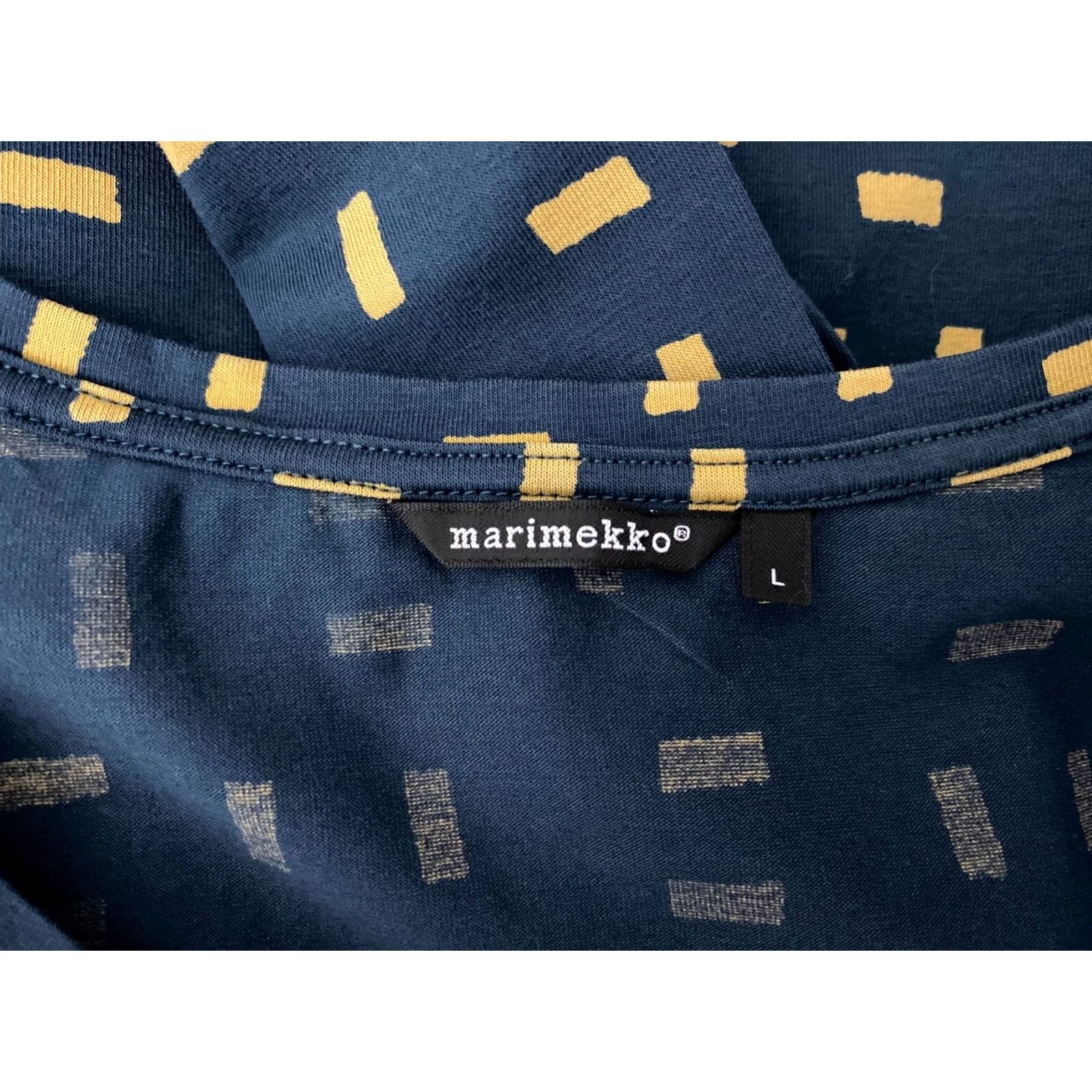 Marimekko Marimekko Dress Women L Midi Multicoloured A-Line 100% Genuine fashion Ladies Womens 90s Style Size L / US 10 / IT 46 - 4 Thumbnail