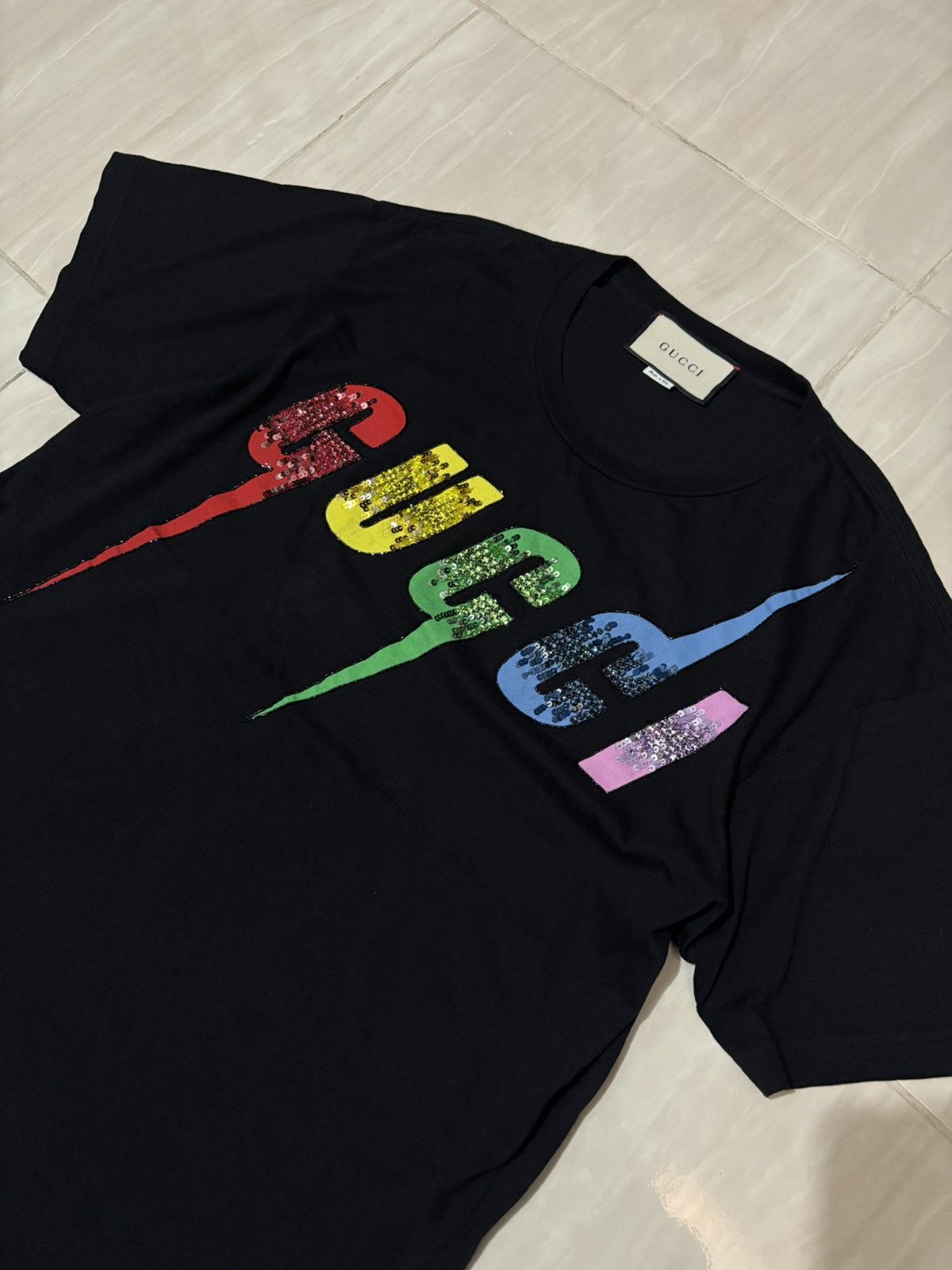 Gucci GUCCI BLADE BLACK T-SHIRT Size US XS / EU 42 / 0 - 2 Thumbnail