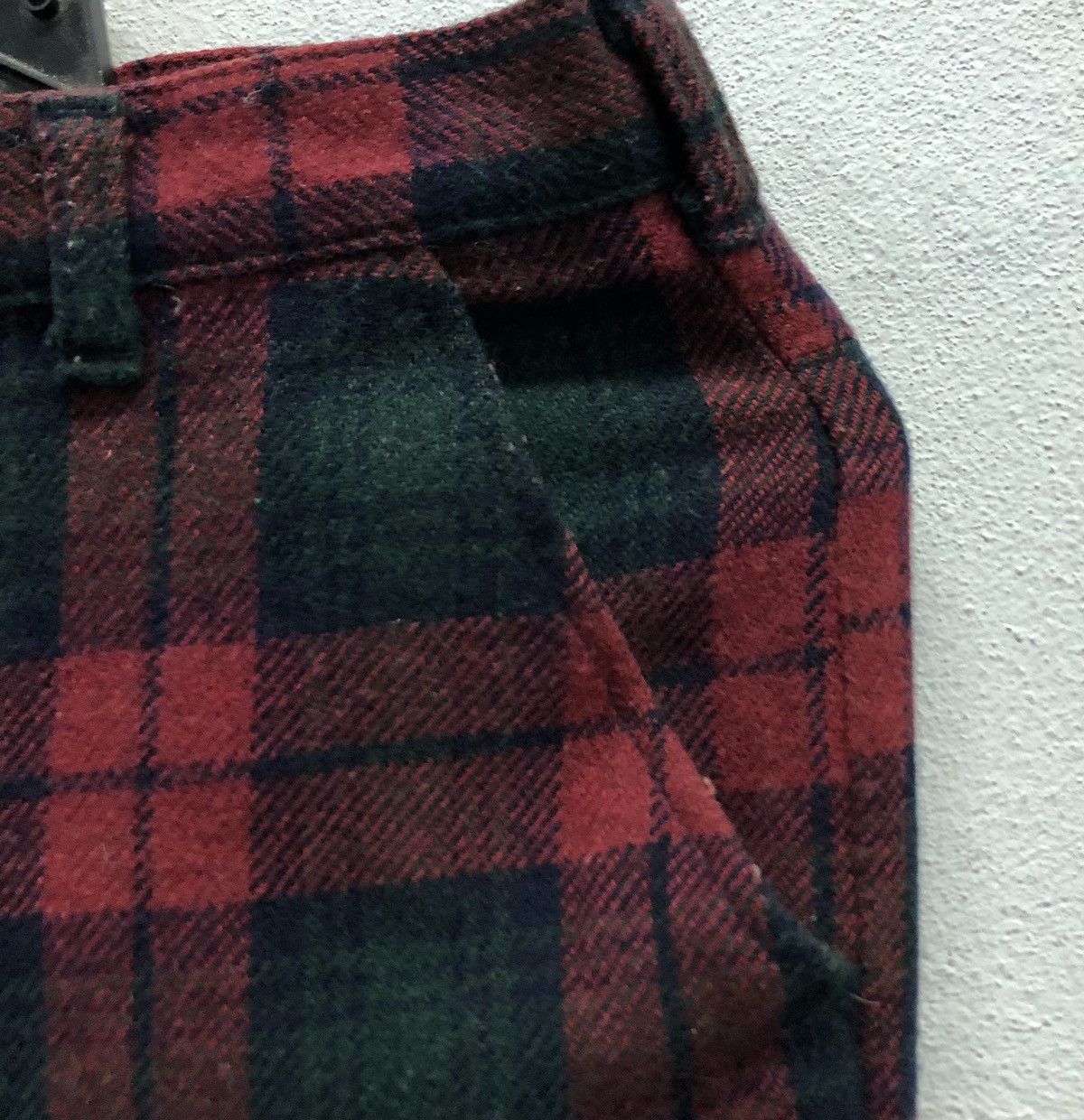 Vintage Sedgefield Tartan Wool Blend Pants