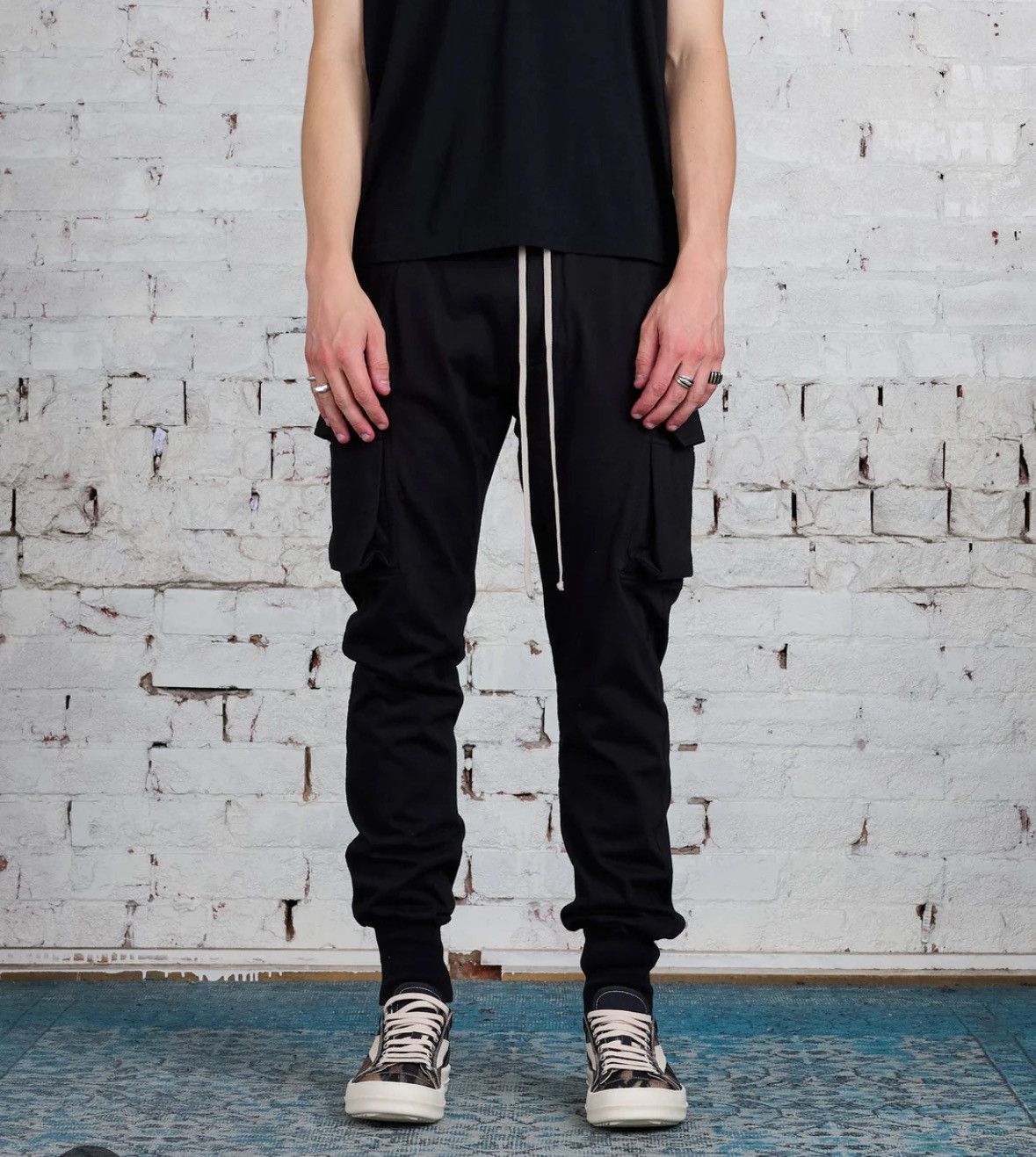 【関税&送料込】Rick Owens Mastodon Pants RICK OWENS - Men Mastodon Cargo Pantaloni – Atelier New York