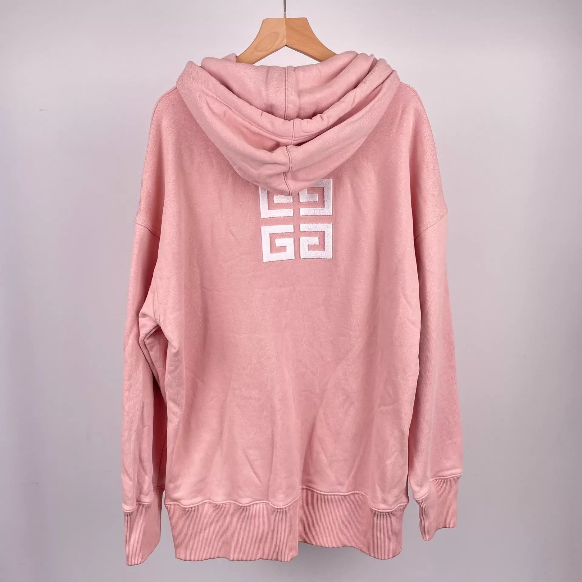 Givenchy Givenchy Pink Big Logo Cotton Mint Sweatshirt Size S / US 4 / IT 40 - 2 Thumbnail