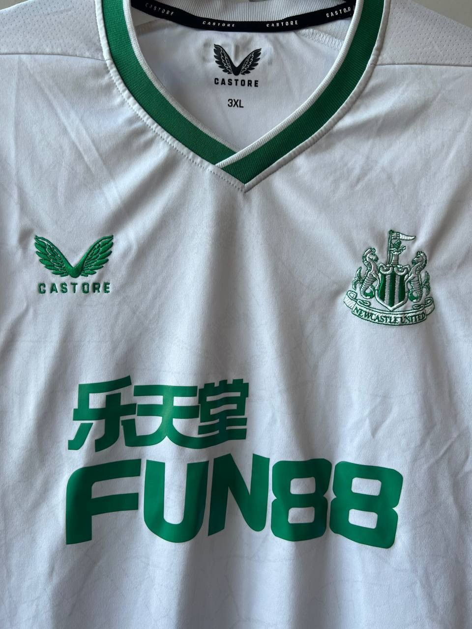 Castore 2022/23 NEWCASTLE UNITED FC THIRD SOCCER JERSEY SHIRT SZ 3XL Size US XXL / EU 58 / 5 - 5 Thumbnail