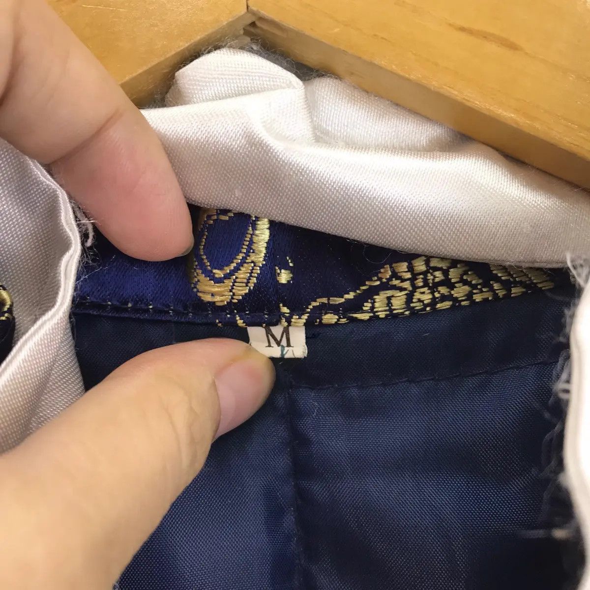 Vintage 80’ SUKAJAN JAPAN YAKUZA Gold Dragon Jacket Coat