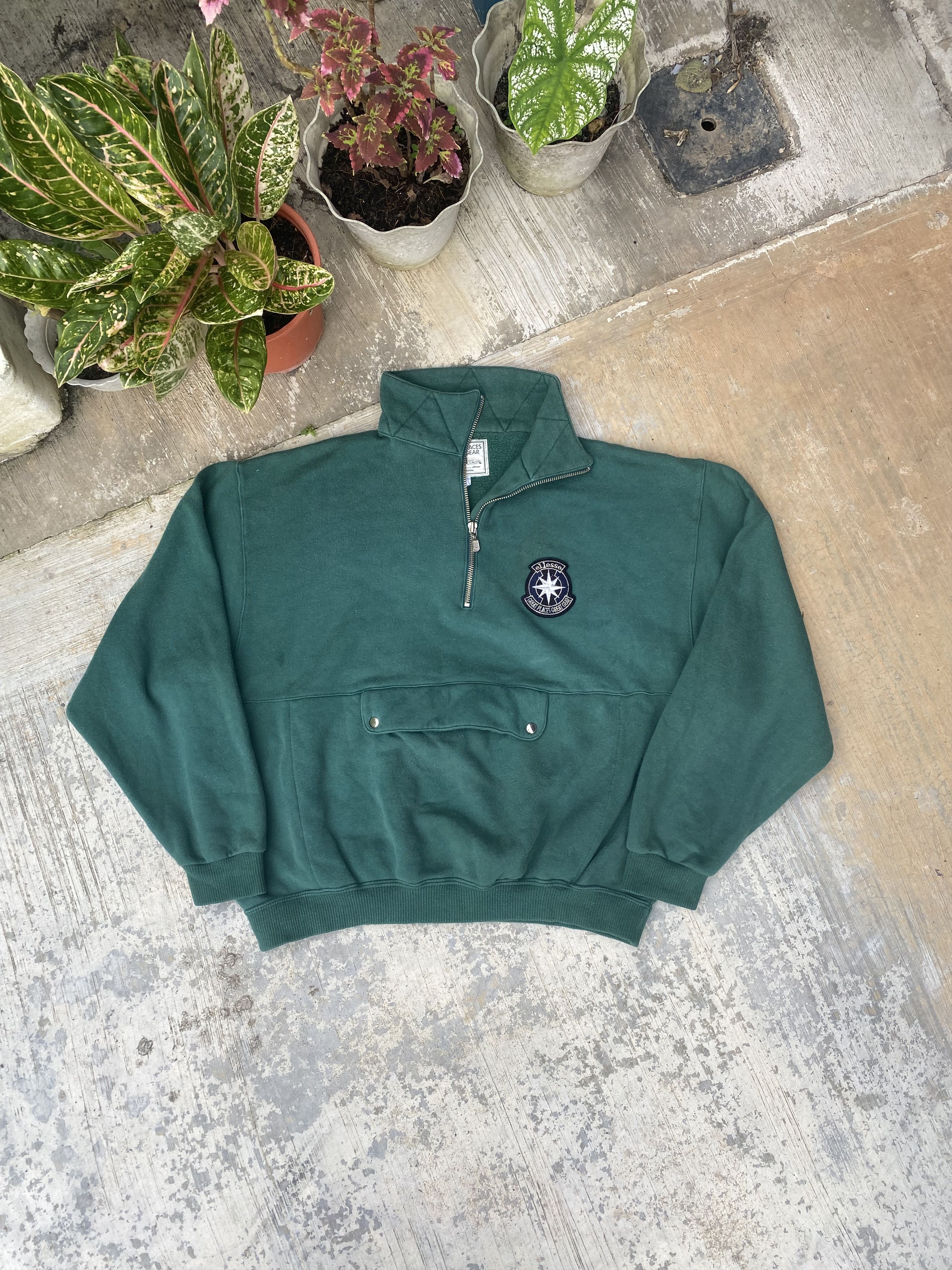 Ellesse × Goldwin Vintage Ellesse by Goldwin Pullover Sweater Size US M / EU 48-50 / 2 - 1 Thumbnail