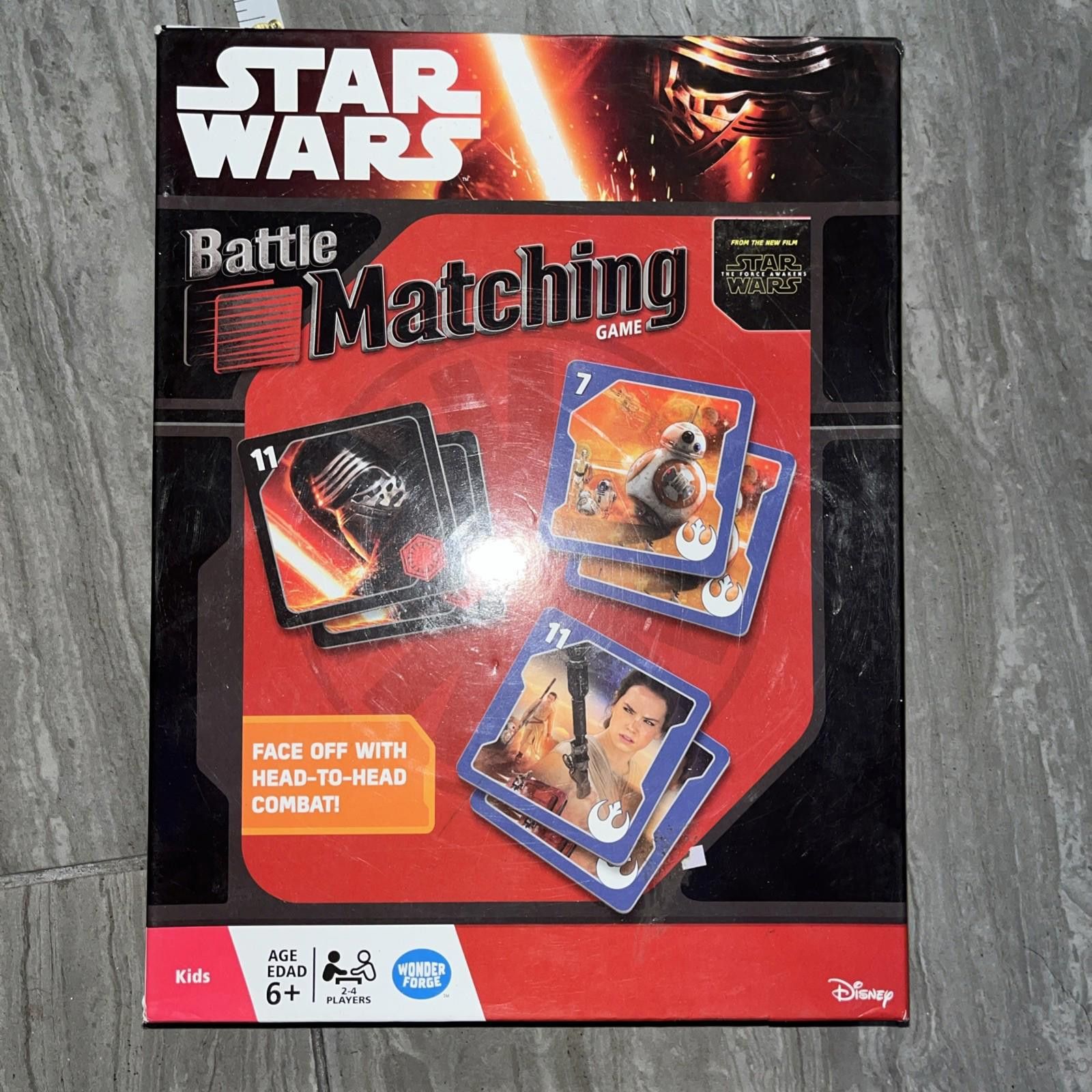 Disney Disney Star Wars the Force Awakens Memory Game NEW SEALED Size ONE SIZE - 1 Thumbnail