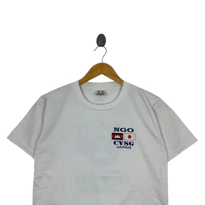Colours Vintage NGO CVSG JAPAN Cambodia Research Tee Shirt Size US M / EU 48-50 / 2 - 3 Thumbnail