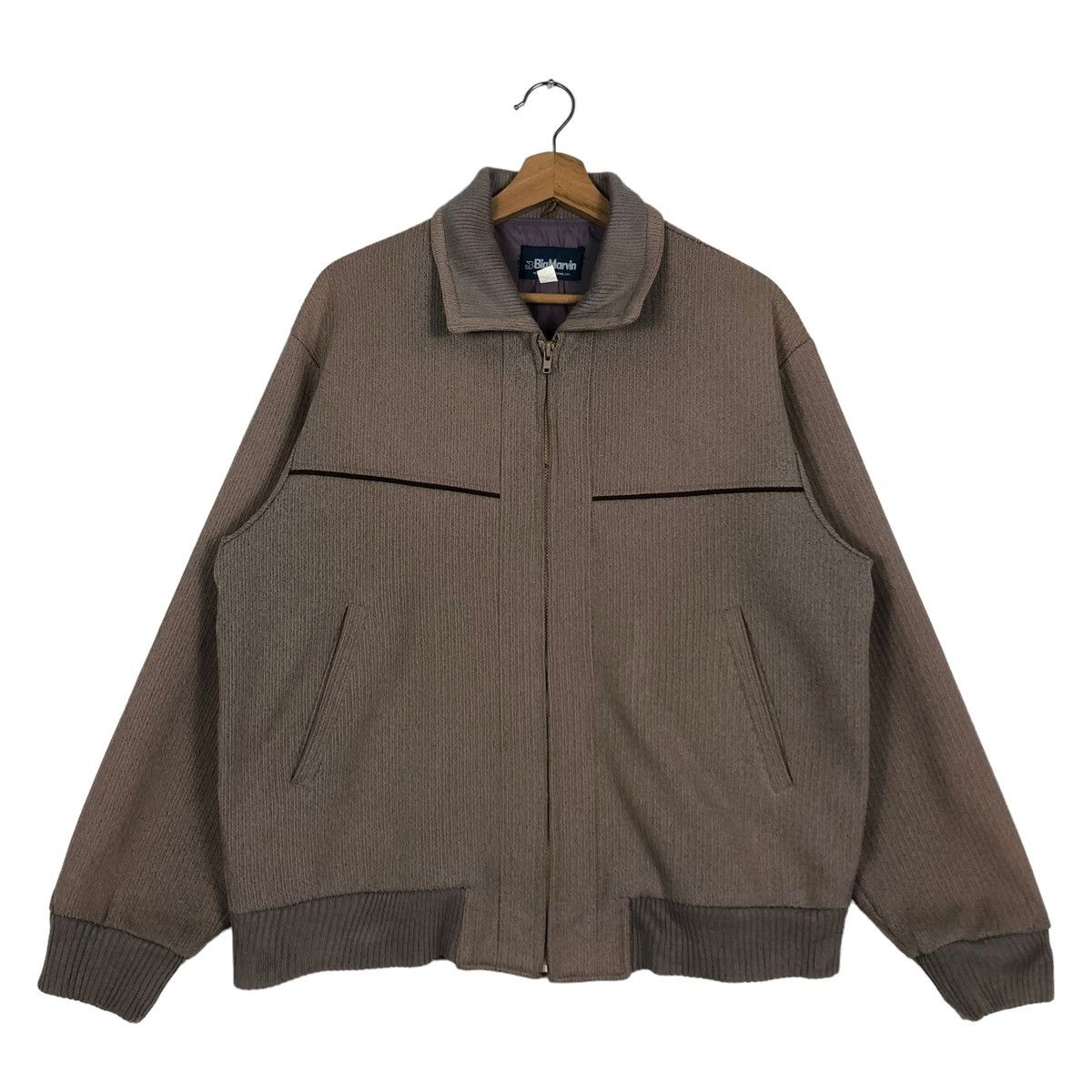 Japanese Brand 🔥90’s Vintage Bomber Jacket Big Marvin Issey Miyake Japan Size US L / EU 52-54 / 3 - 1 Thumbnail