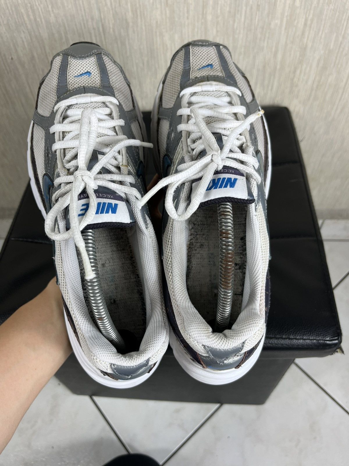 Nike × Vintage Vintage Nike Xccelerate y2k classic retro sneakers shoes Size US 10.5 / EU 43-44 - 21 Thumbnail