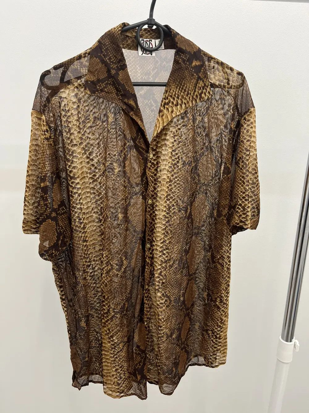 Jean Paul Gaultier Archive Jean Paul Gaultier Snake Print Shirt Size US M / EU 48-50 / 2 - 1 Thumbnail
