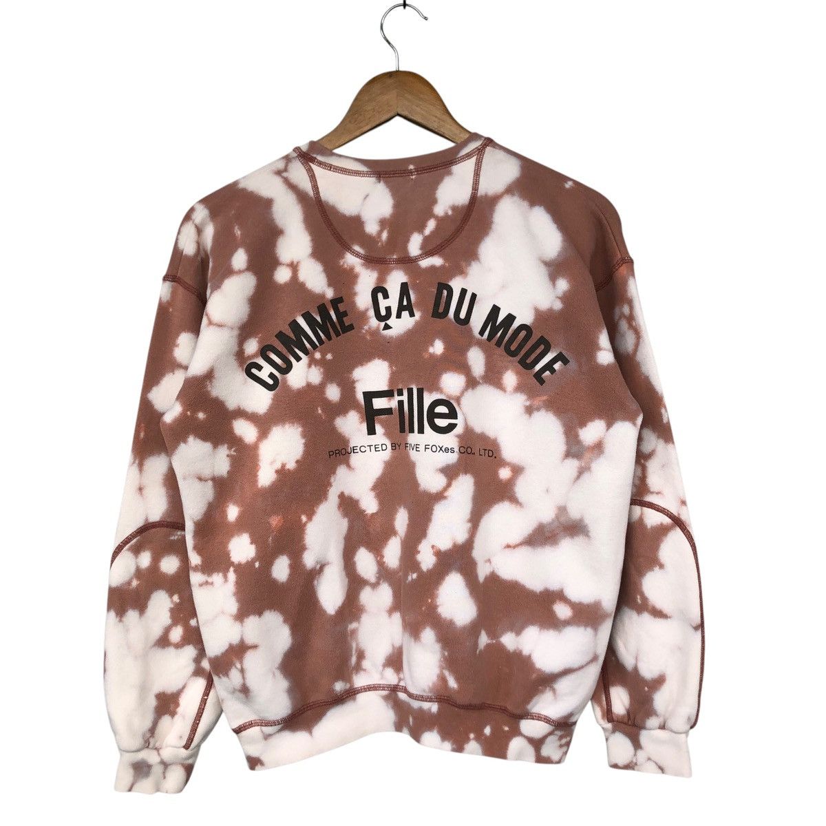 Comme Ca Ism × If Six Was Nine × Japanese Brand COMME CA DU tie dye sweatshirt Size US S / EU 44-46 / 1 - 1 Thumbnail