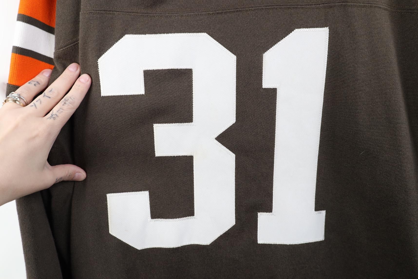 Reebok Vintage Reebok Cleveland Browns Football Jersey T-Shirt Size US XXL / EU 58 / 5 - 5 Thumbnail