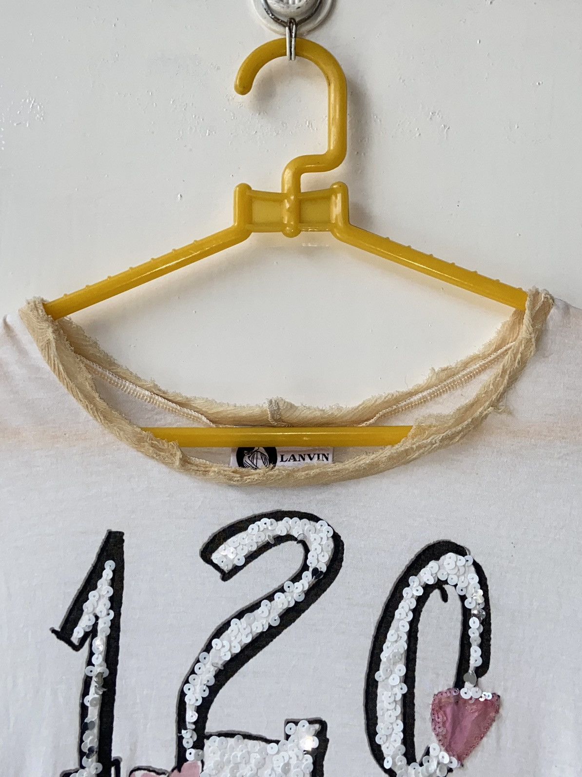 Lanvin LANVIN Motive T-Shirt Size US XS / EU 42 / 0 - 4 Thumbnail
