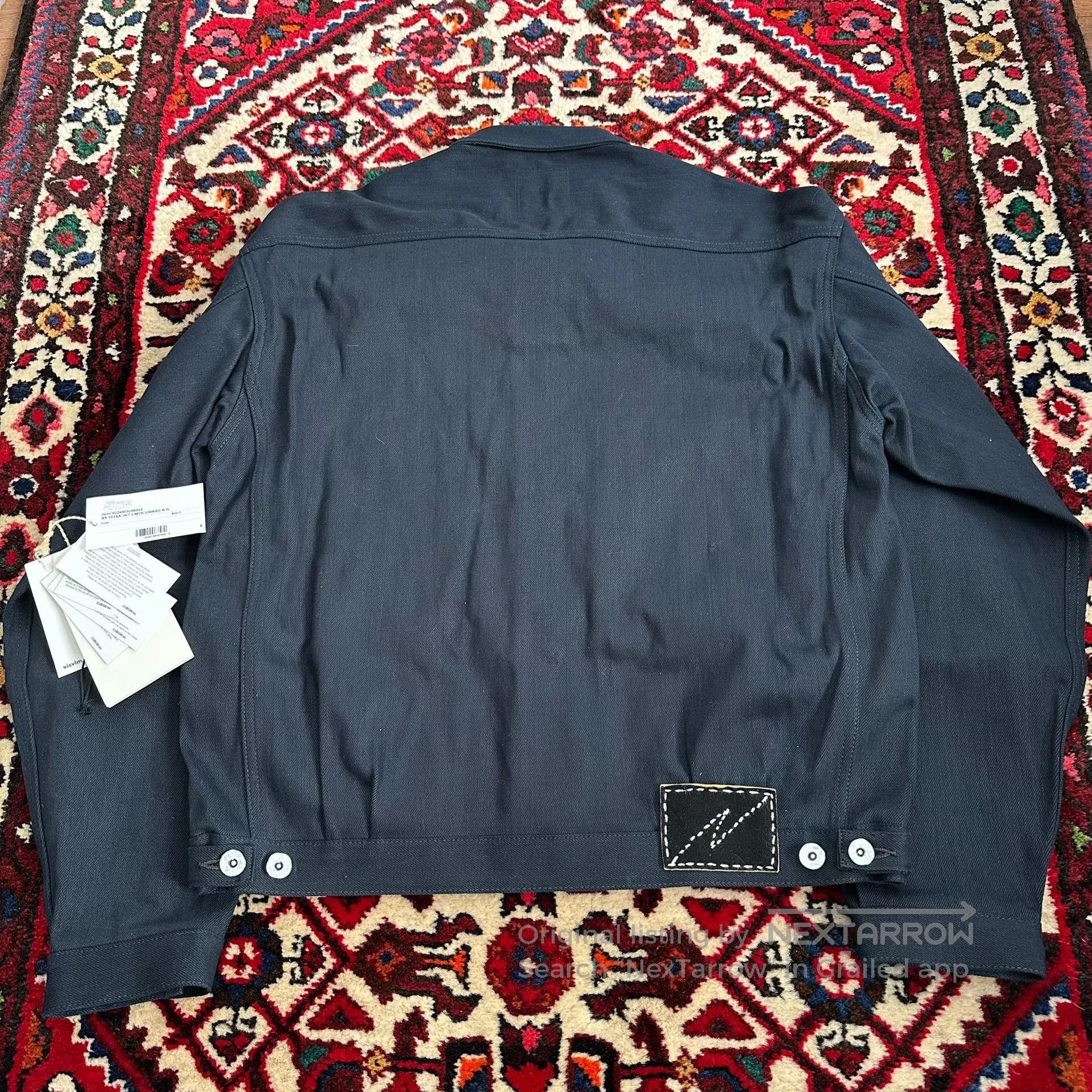 Visvim Visvim 24AW ICT 101XX CMYK Denim Jacket. Size US M / EU 48-50 / 2 - 3 Thumbnail