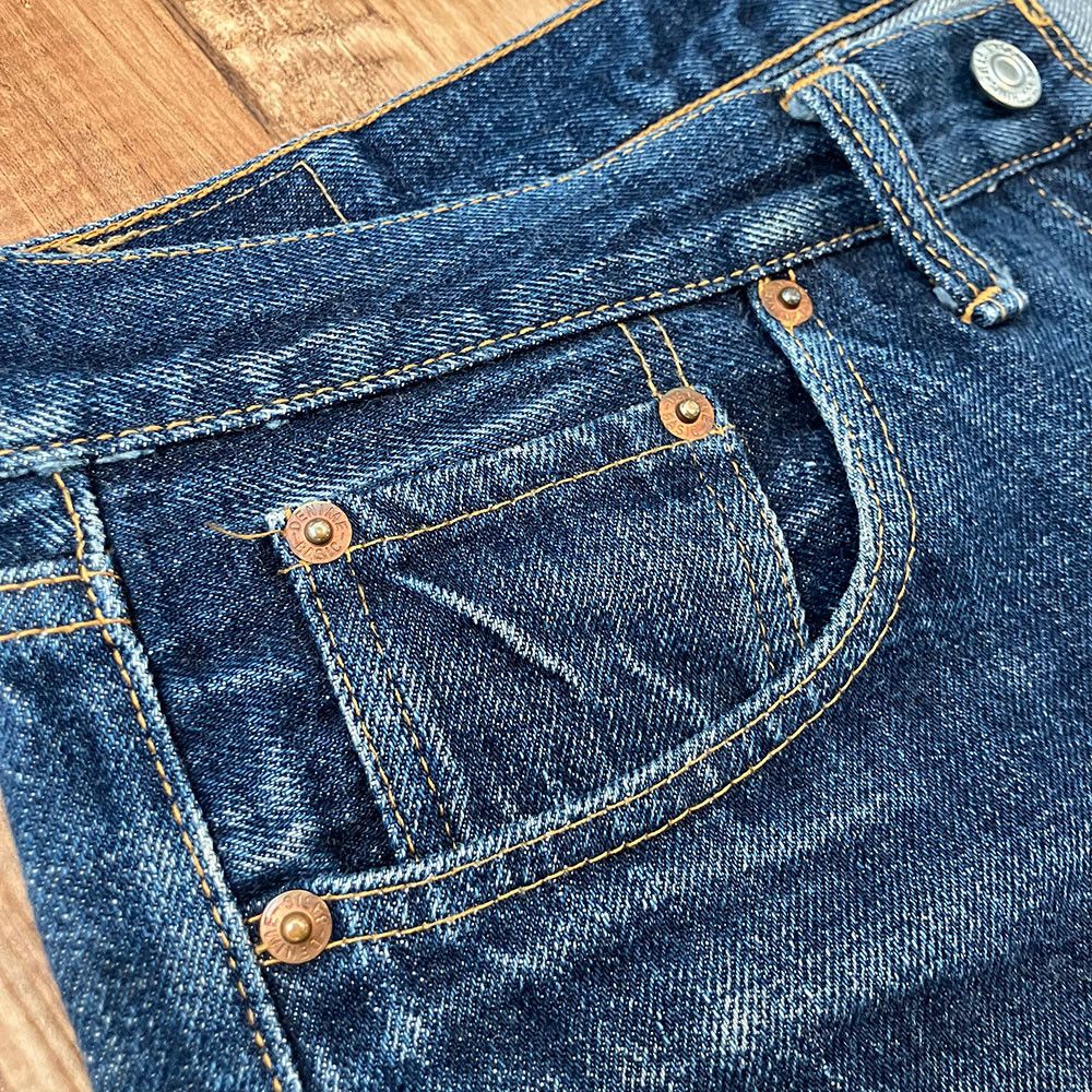 Denime DENIME 66-model Low-rise W31 x L35 Osaka 5 Vintage Selvedge Size US 31 - 8 Thumbnail