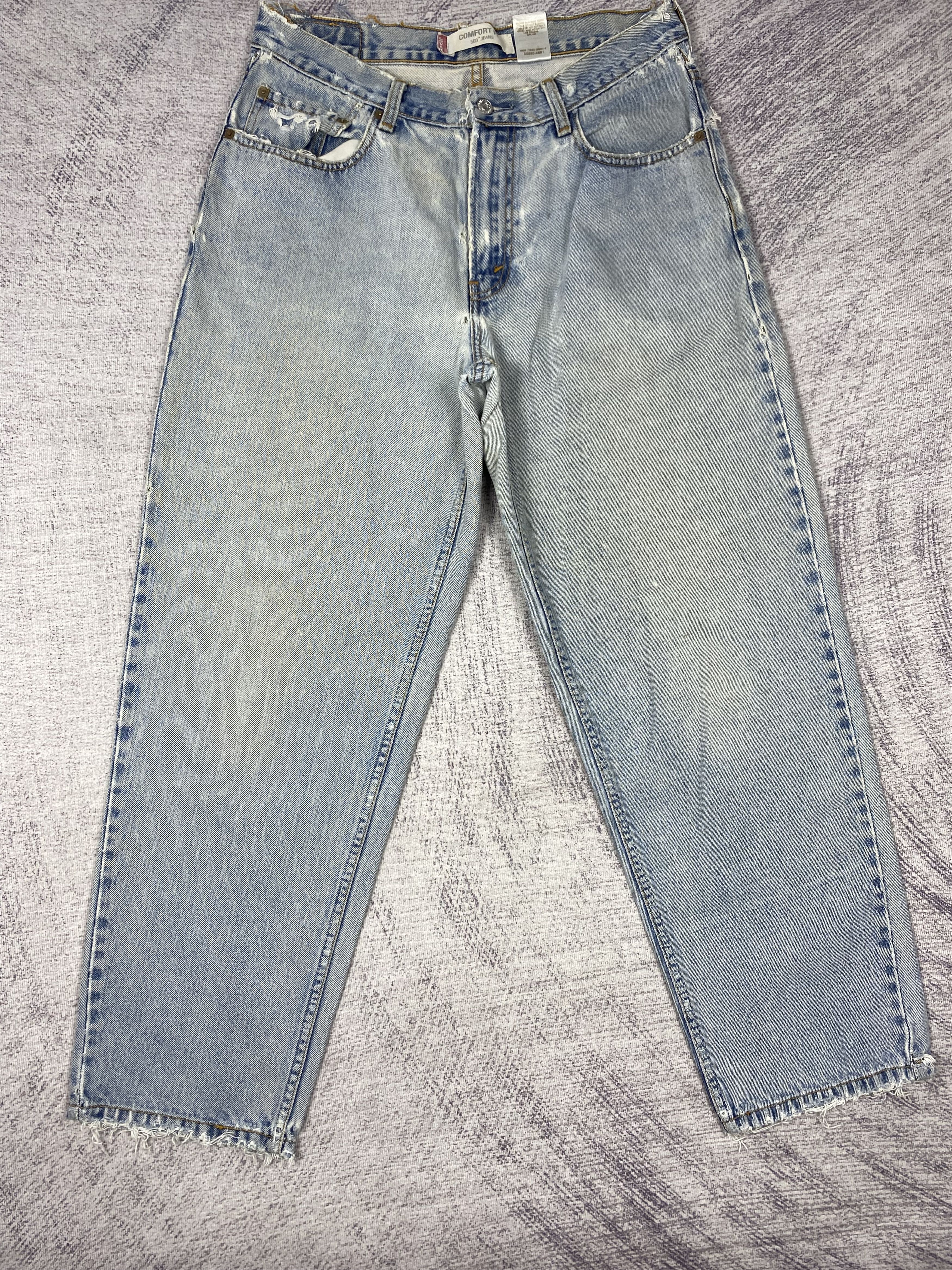 Levi's Vintage Levi's 560 Faded Blue Distressed Denim Jeans P0475 Size US 32 / EU 48 - 1 Thumbnail