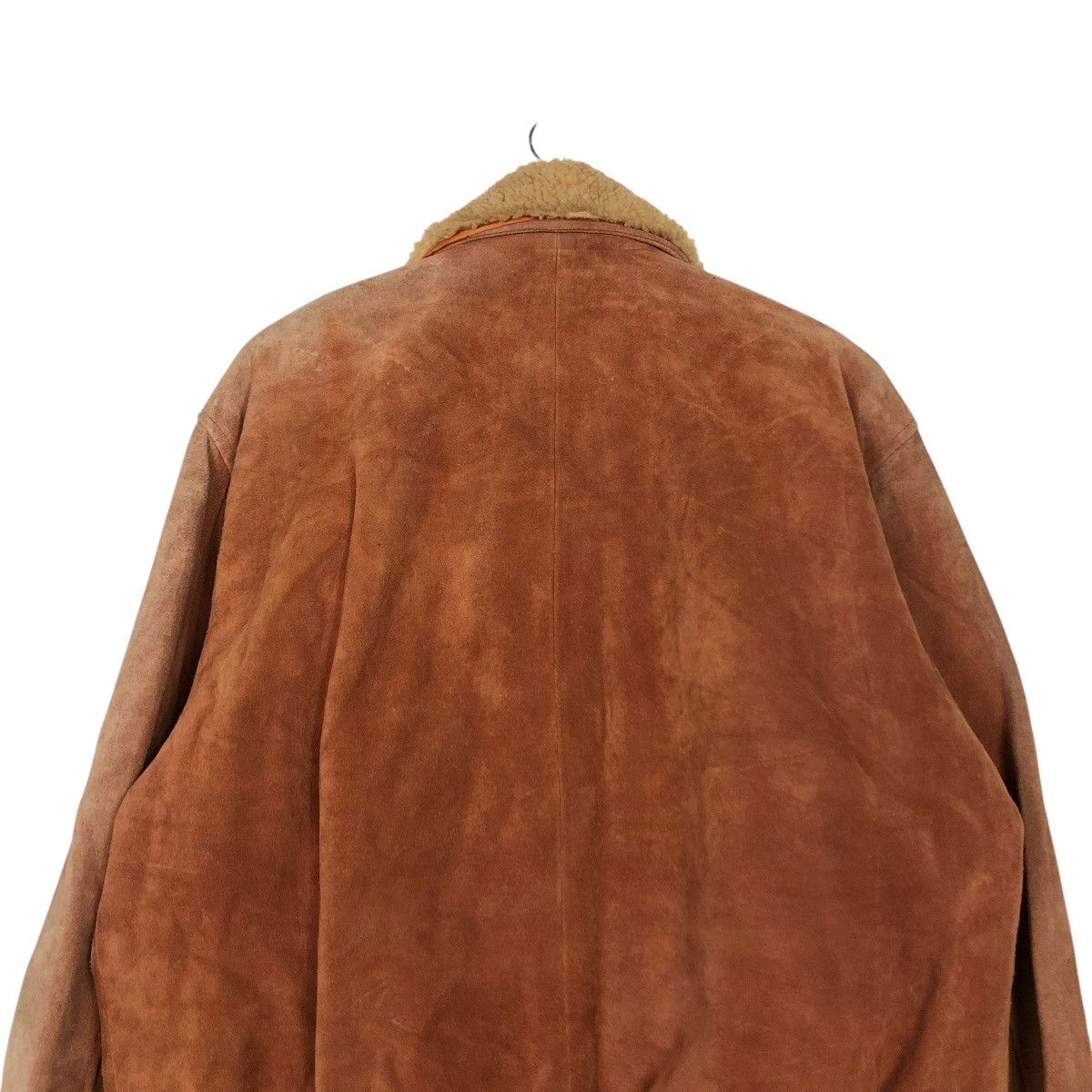 Japanese Brand 🔥VINTAGE LEATHER JACKET SUN FADED NEXT STAGE ISSEY MIYAKE Size US L / EU 52-54 / 3 - 12 Thumbnail