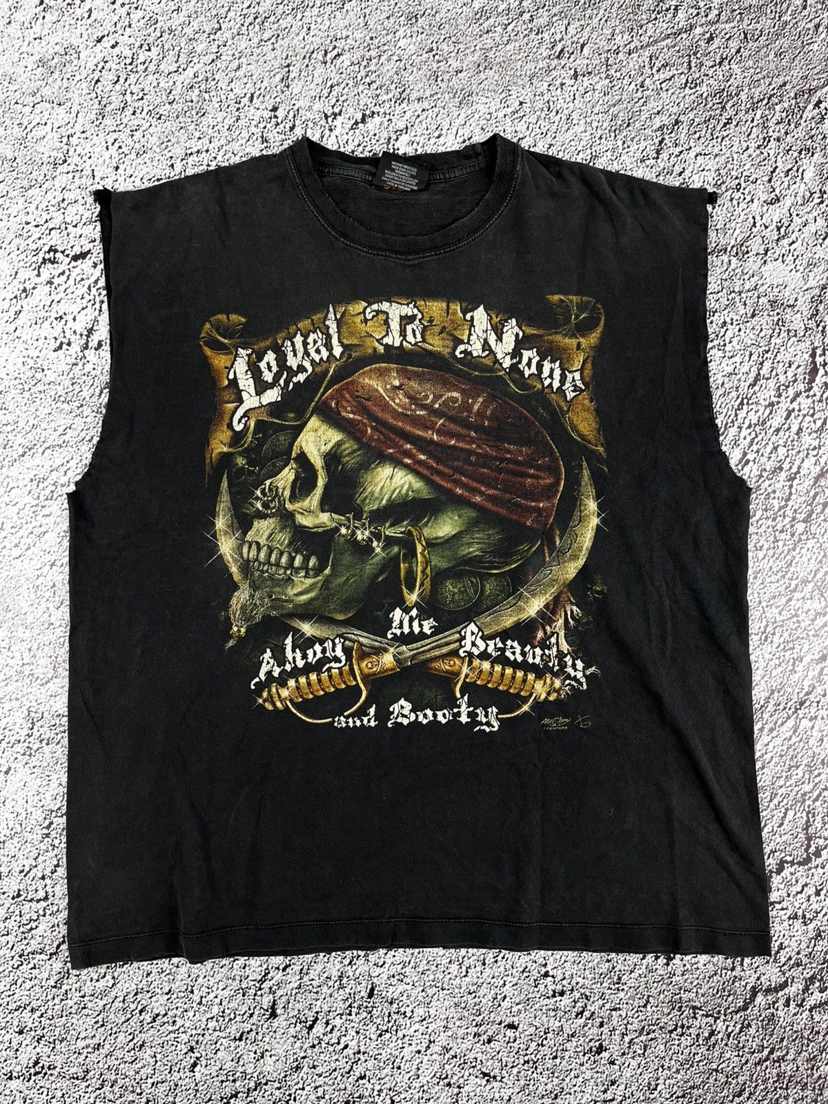Band Tees Vintage Y2K faded pirate Rock Chang big logo tank top XXL Size US XXL / EU 58 / 5 - 1 Thumbnail