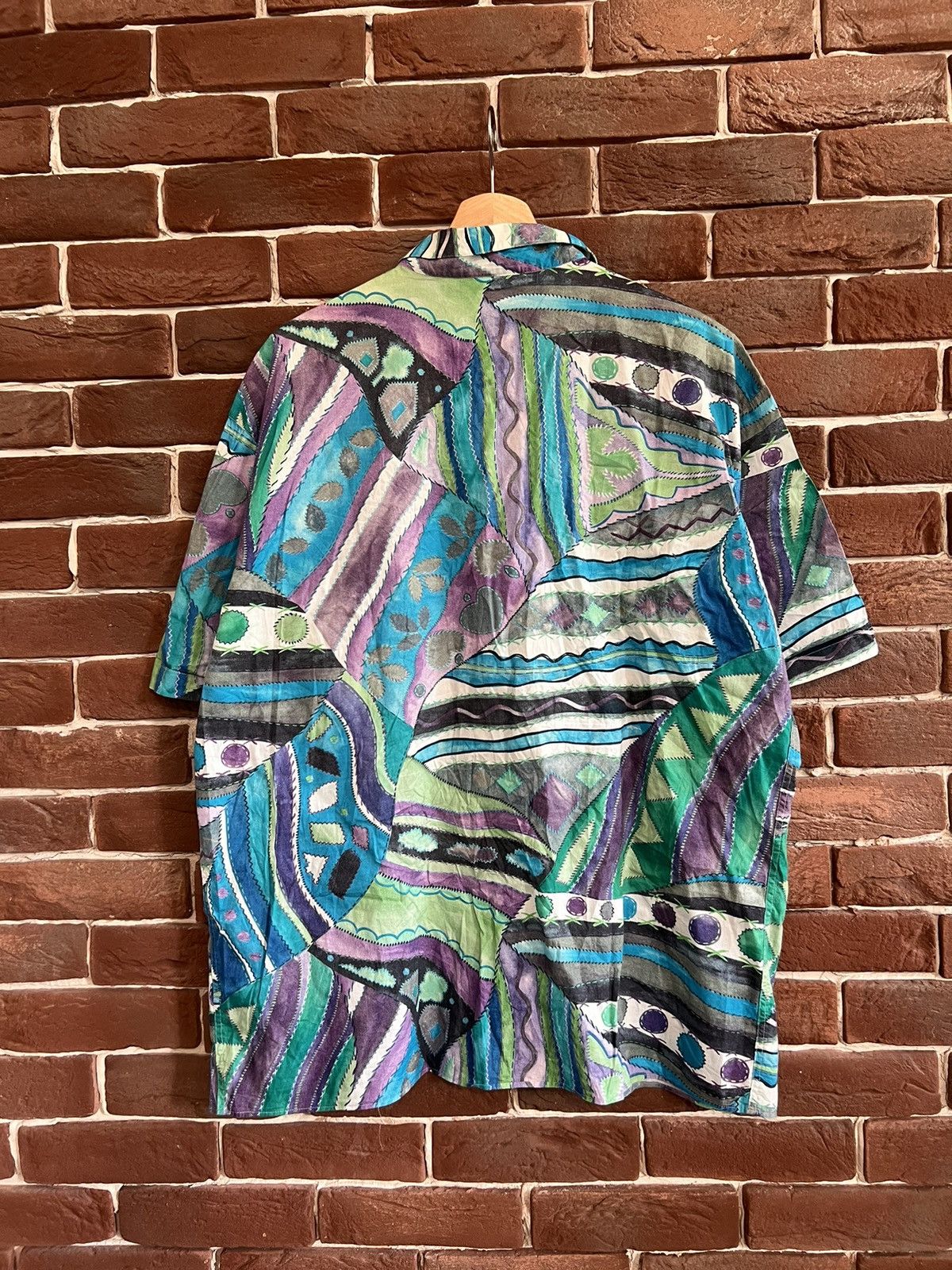 Vintage Rare Vintage 90s Australian L’alpina Button Shirt Gabber Size US L / EU 52-54 / 3 - 2 Thumbnail