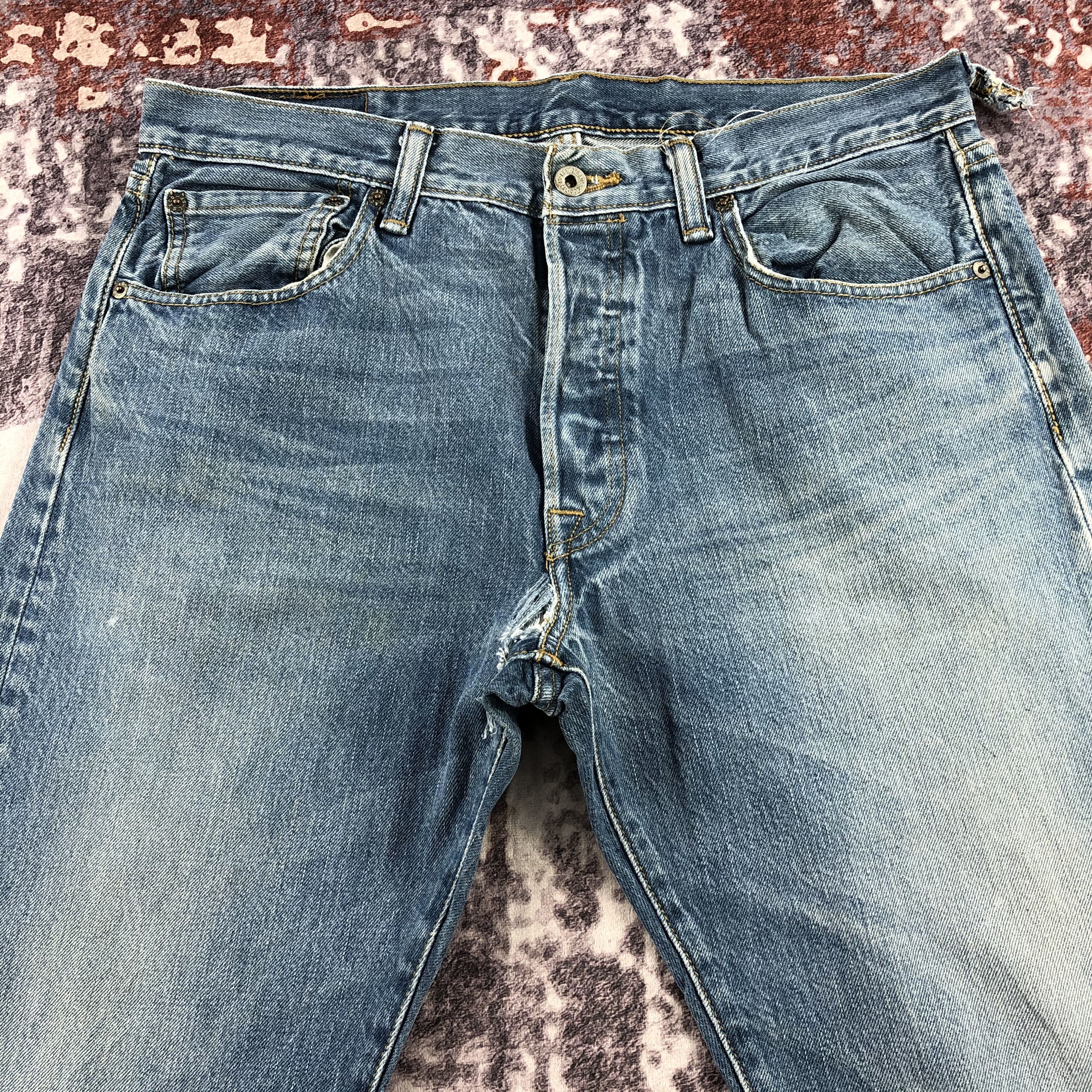 Levi's × Vintage Vintage Blue Wash Levis 501 Jeans-JM2386 Size US 34 / EU 50 - 3 Thumbnail