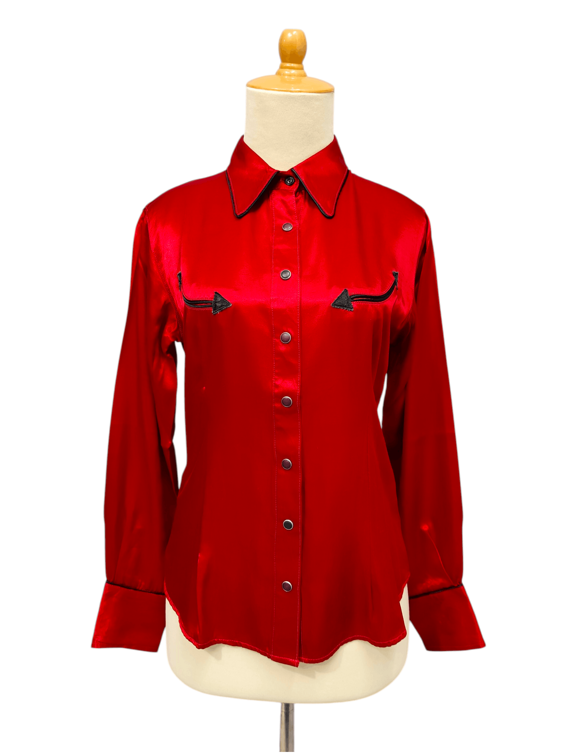 Guess 90s Guess🔥Western Iconic Arrow Embroidered Rayon Shirt Size M / US 6-8 / IT 42-44 - 1 Thumbnail