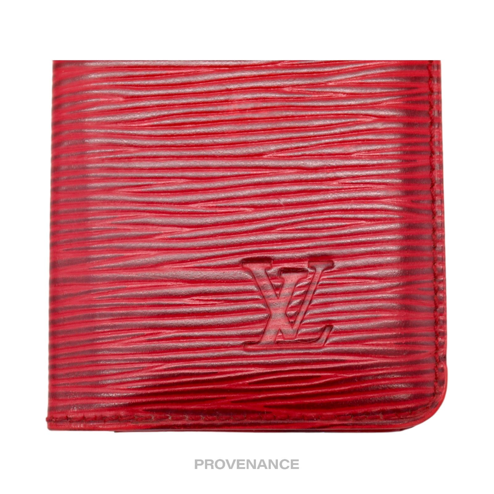 Louis Vuitton 🔴 Louis Vuitton "MALLETIER" PO Wallet - Red Epi Size ONE SIZE - 7 Thumbnail
