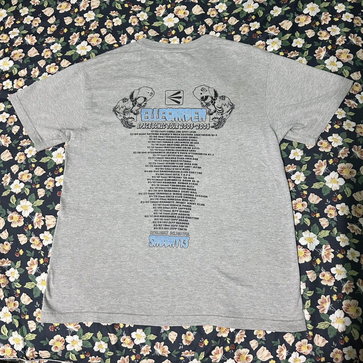 Band Tees × Japanese Brand × Vintage Ellegarden Sabbath 13 Space Sonic Tour 2005-2006 Size US L / EU 52-54 / 3 - 10 Thumbnail
