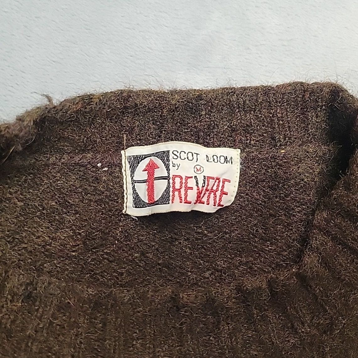 Vintage VINTAGE Revere Men Sweater Brown Crewneck Pullover Wool Grunge Grandpa Classic M Size US M / EU 48-50 / 2 - 5 Thumbnail