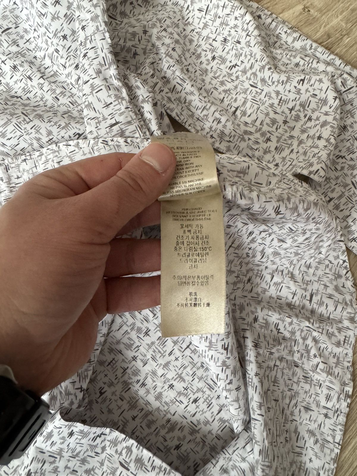 Burberry Burberry Printed Button Up Shirt Size US XXL / EU 58 / 5 - 9 Thumbnail