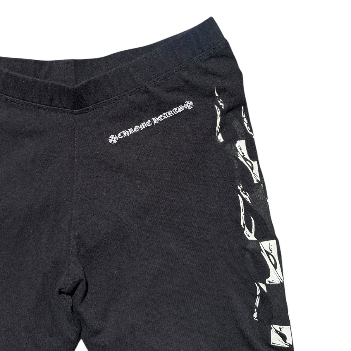 Chrome Hearts Matty boy flame sweatshorts Size 27" / US 4 / IT 40 - 2 Thumbnail