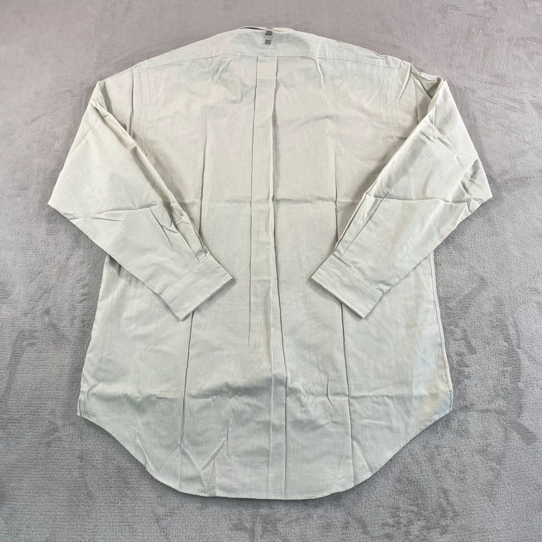 Ralph Lauren Polo Ralph Lauren Oxford Yarmouth Shirt Men 15.5 32/33 Grey Micro Check Pony NWT Size US L / EU 52-54 / 3 - 4 Thumbnail