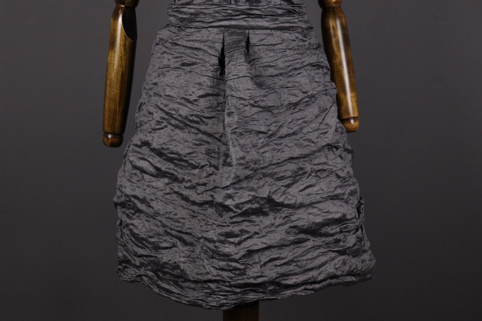 Designer Sarah Pacini Stunning Gray Bubble Dress Dress Size 4 L / XL Size S / US 4 / IT 40 - 3 Thumbnail