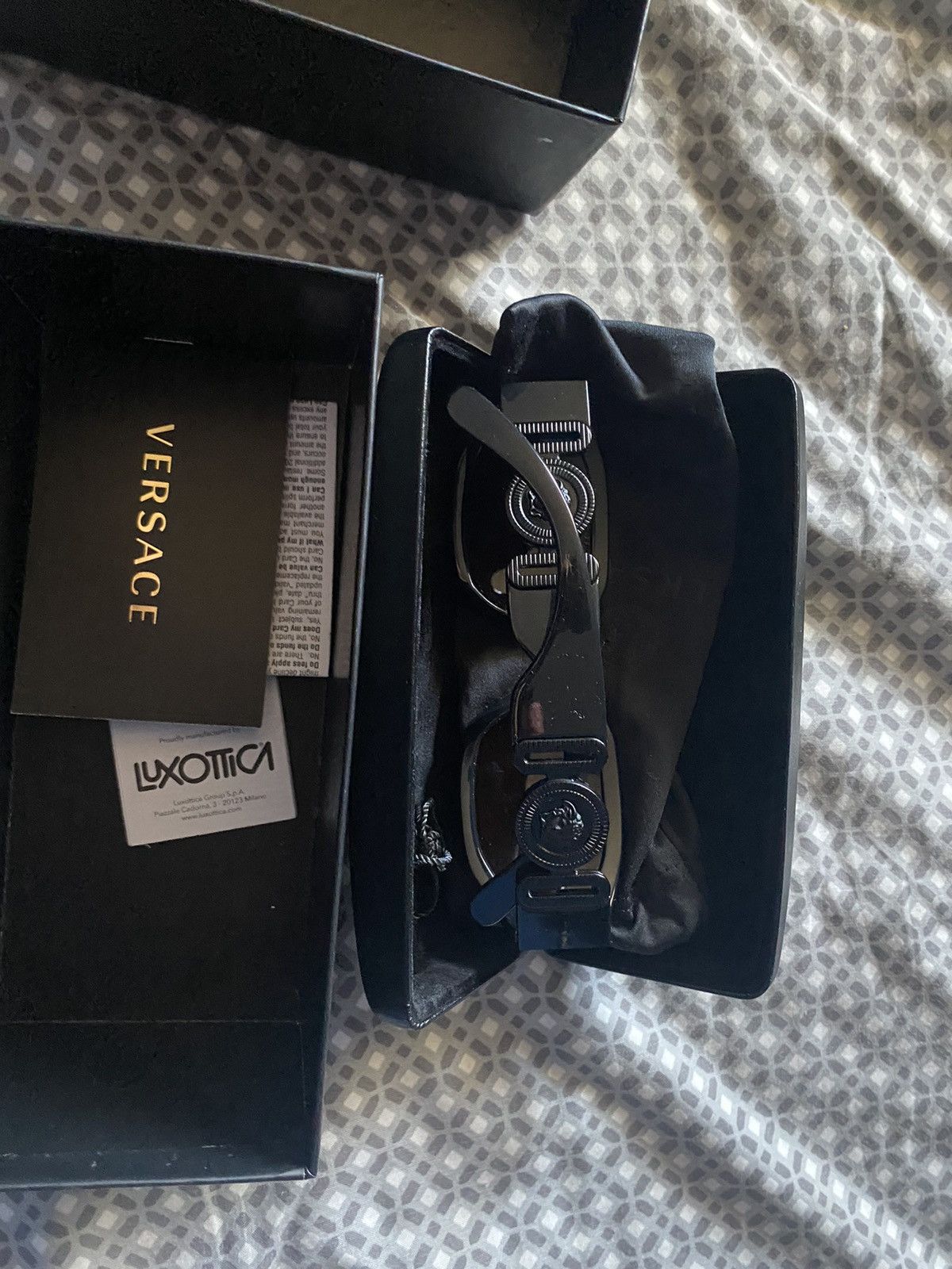Versace Versace Biggie Sunglasses Size ONE SIZE - 6 Thumbnail