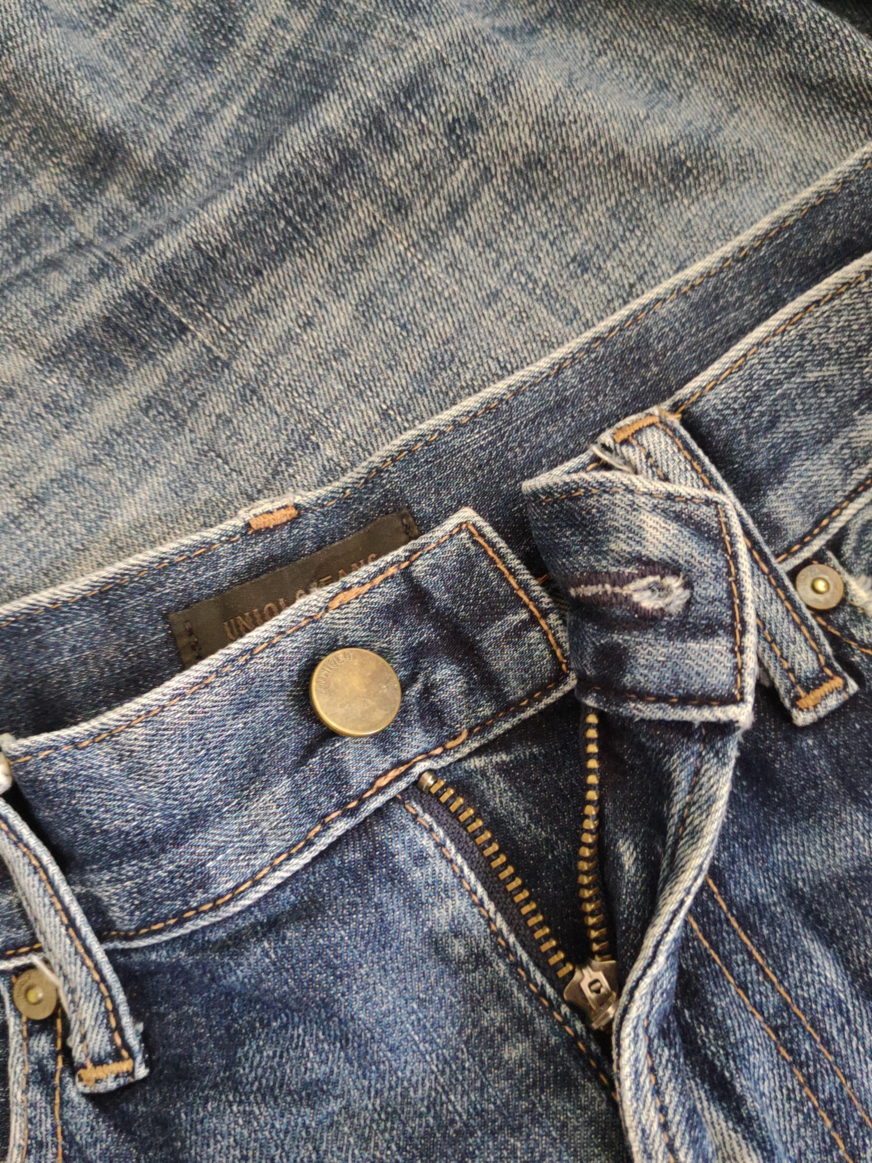 Japanese Brand Uniqlo japan vintage Blue jeans Denim Pants #S1369 Size US 32 / EU 48 - 12 Thumbnail