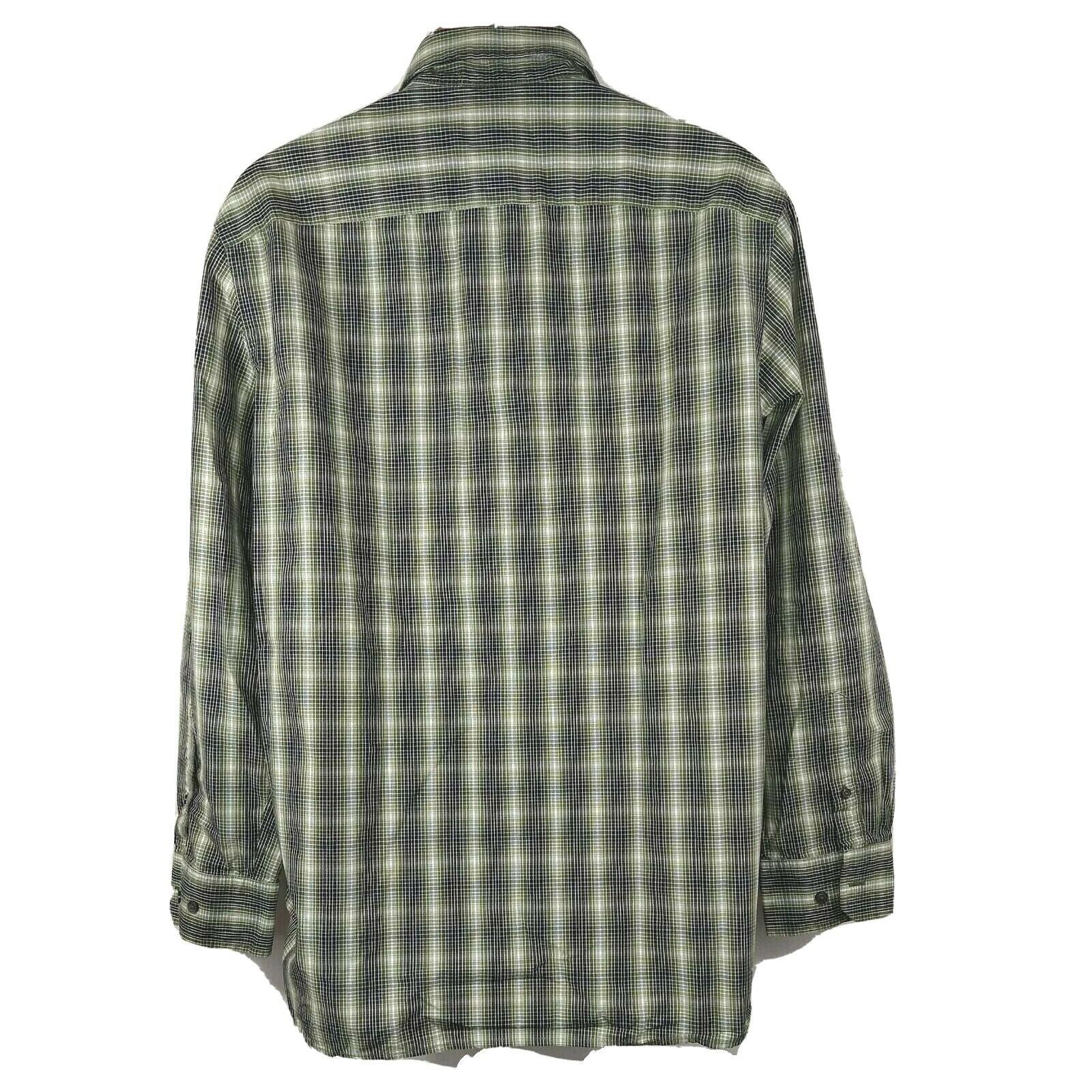 Banana Republic Banana Republic Plaid Button Up Shirt Men Size L 16-16.5 Gre Size US L / EU 52-54 / 3 - 6 Thumbnail
