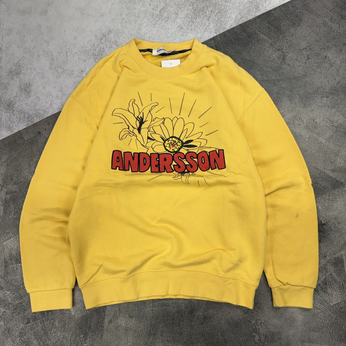 Andersson Bell ANDERSSON BELL yellow flower sweat Size US L / EU 52-54 / 3 - 1 Thumbnail