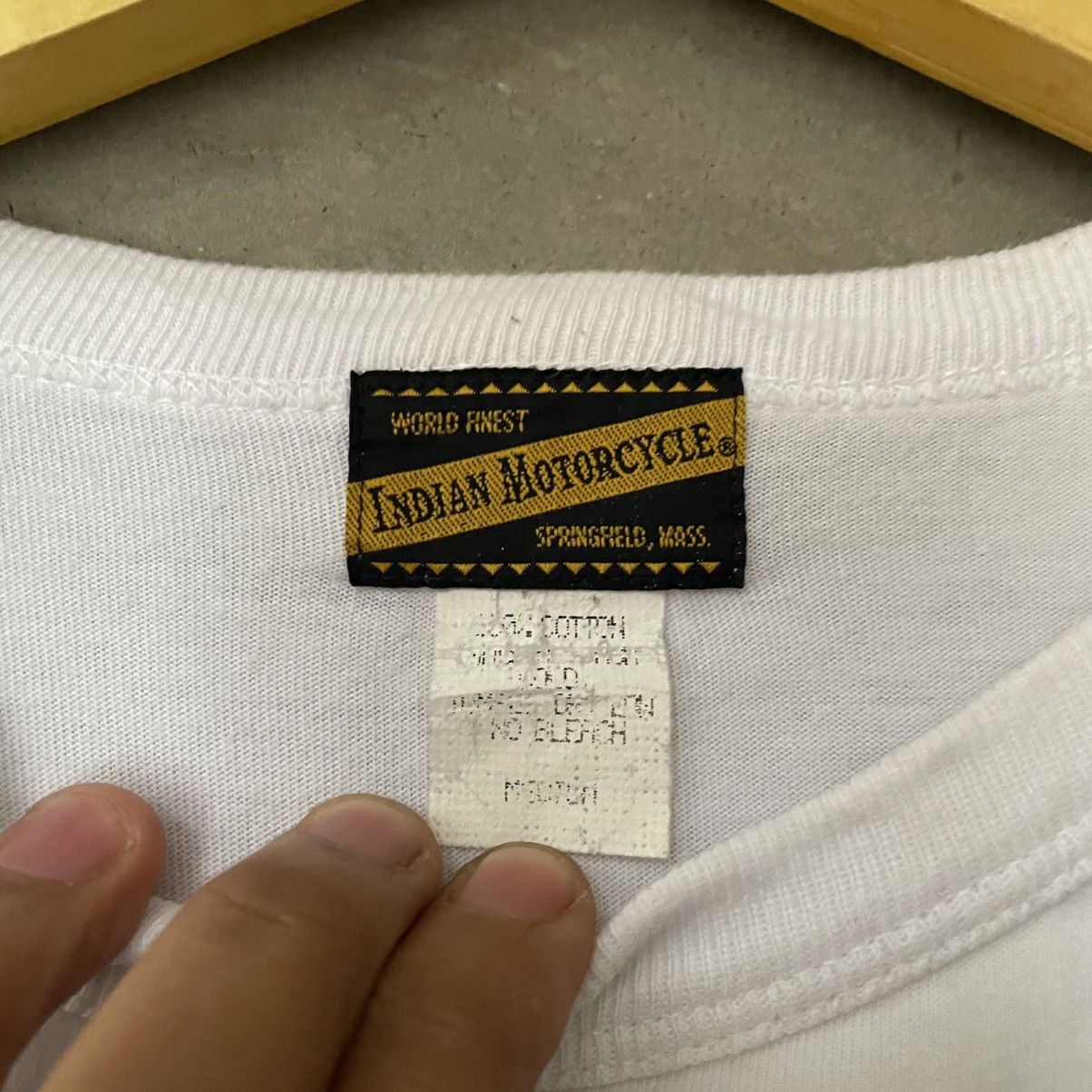Indian Motorcycle × Japanese Brand × Toyo Enterprises Indian Motorcycle Hand Lettering Toyo Enterprise Long Sleeve Size US M / EU 48-50 / 2 - 5 Thumbnail