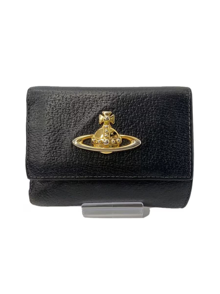 Vivienne Westwood Vivienne Westwood Lthr Bi-Fold Wallet Black Size ONE SIZE - 1 Thumbnail