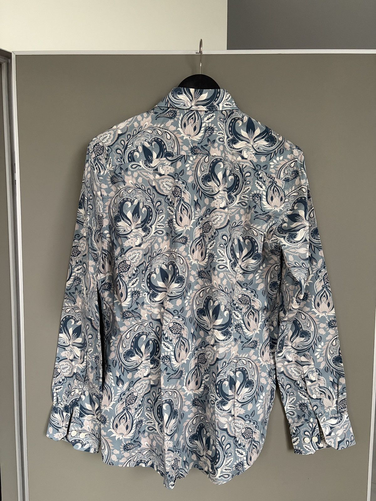 Eton ETON Paisley Classic Casual Shirt Slim Size US M / EU 48-50 / 2 - 10 Thumbnail