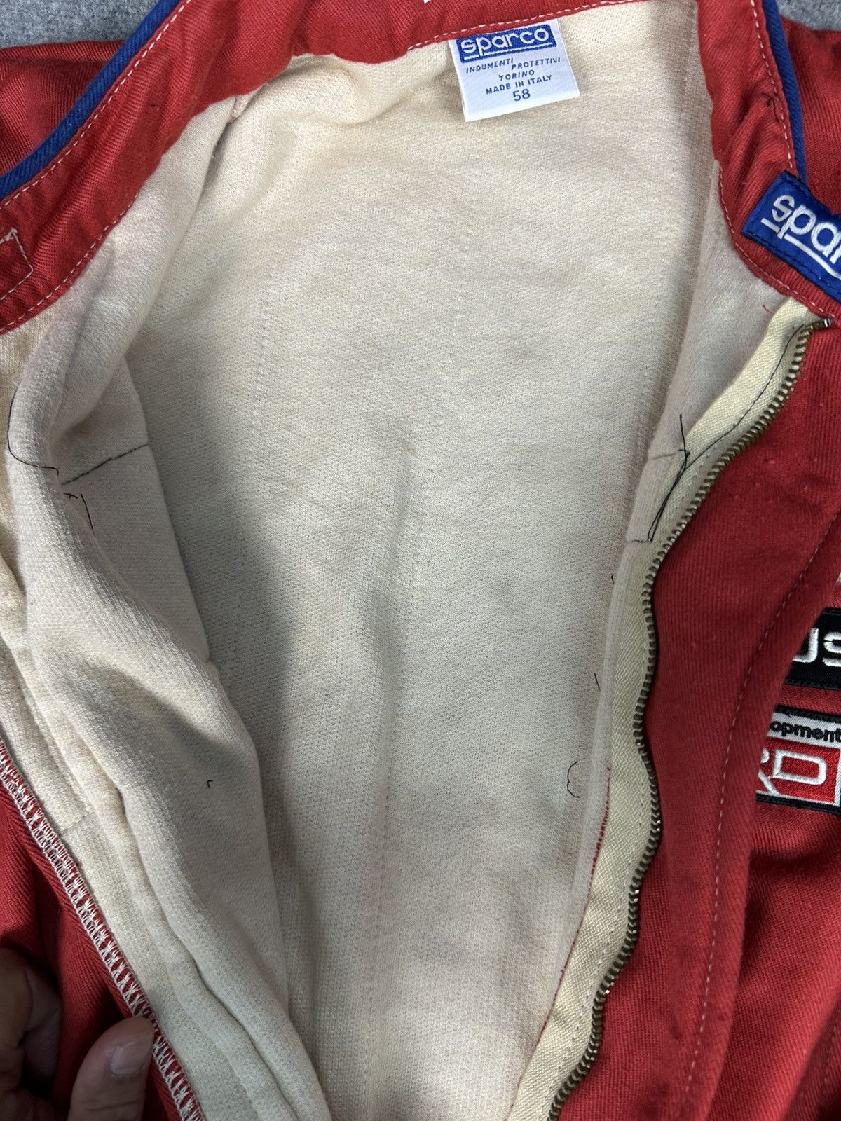 Sports Specialties Vintage Sparco Jumpsuit FIA Toyota Shell Sponsor Nice Design Size US 34 / EU 50 - 9 Thumbnail