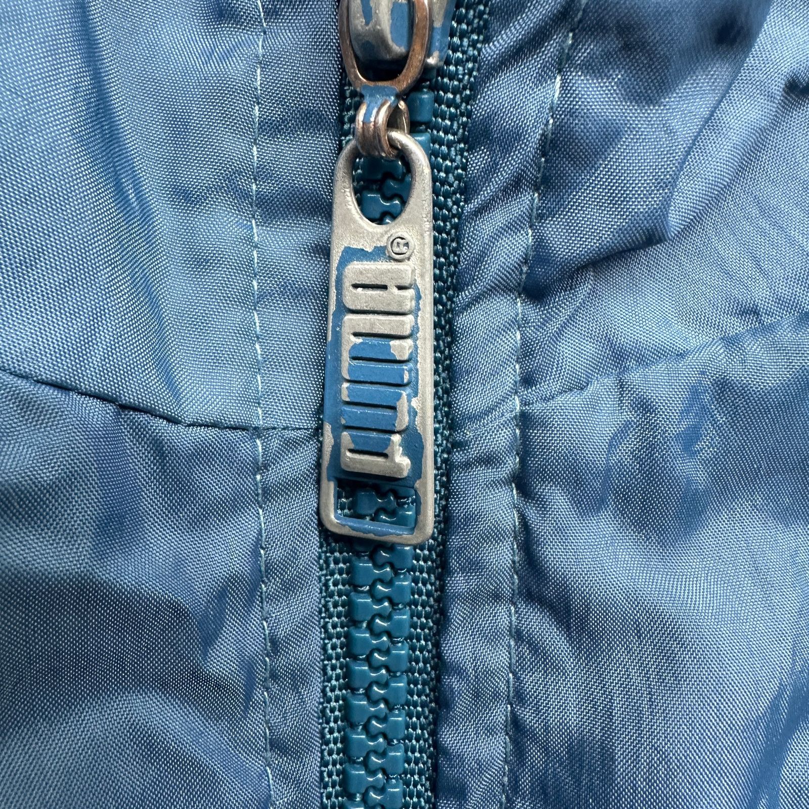Puma VTG 90s Puma Windbreaker Jacket Men Medium Blue Lined Size US M / EU 48-50 / 2 - 9 Thumbnail