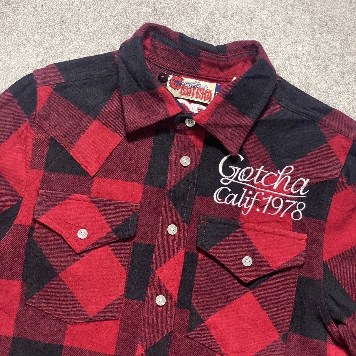 Gotcha Vintage Gotcha Western Flannel Size US S / EU 44-46 / 1 - 3 Thumbnail