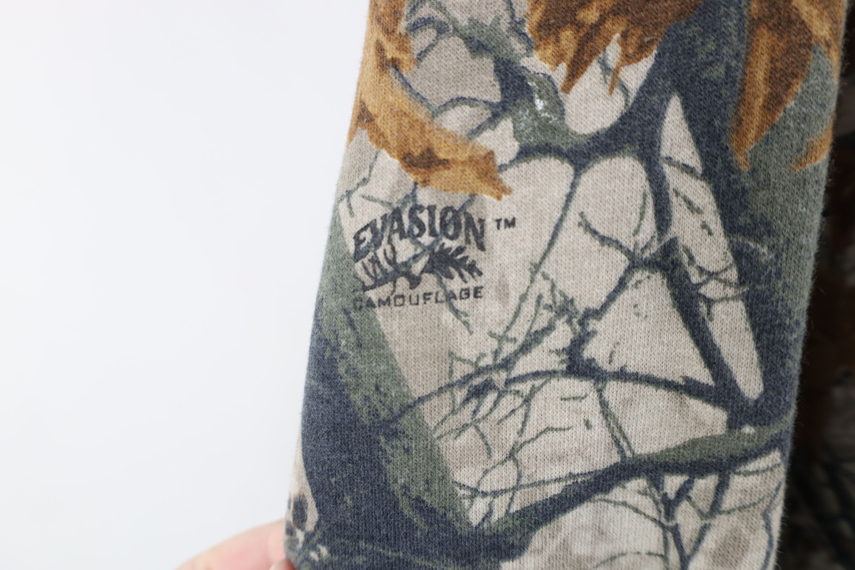 Vintage Vintage Streetwear Thermal Lined Camouflage Full Zip Hoodie Size US XXL / EU 58 / 5 - 5 Thumbnail