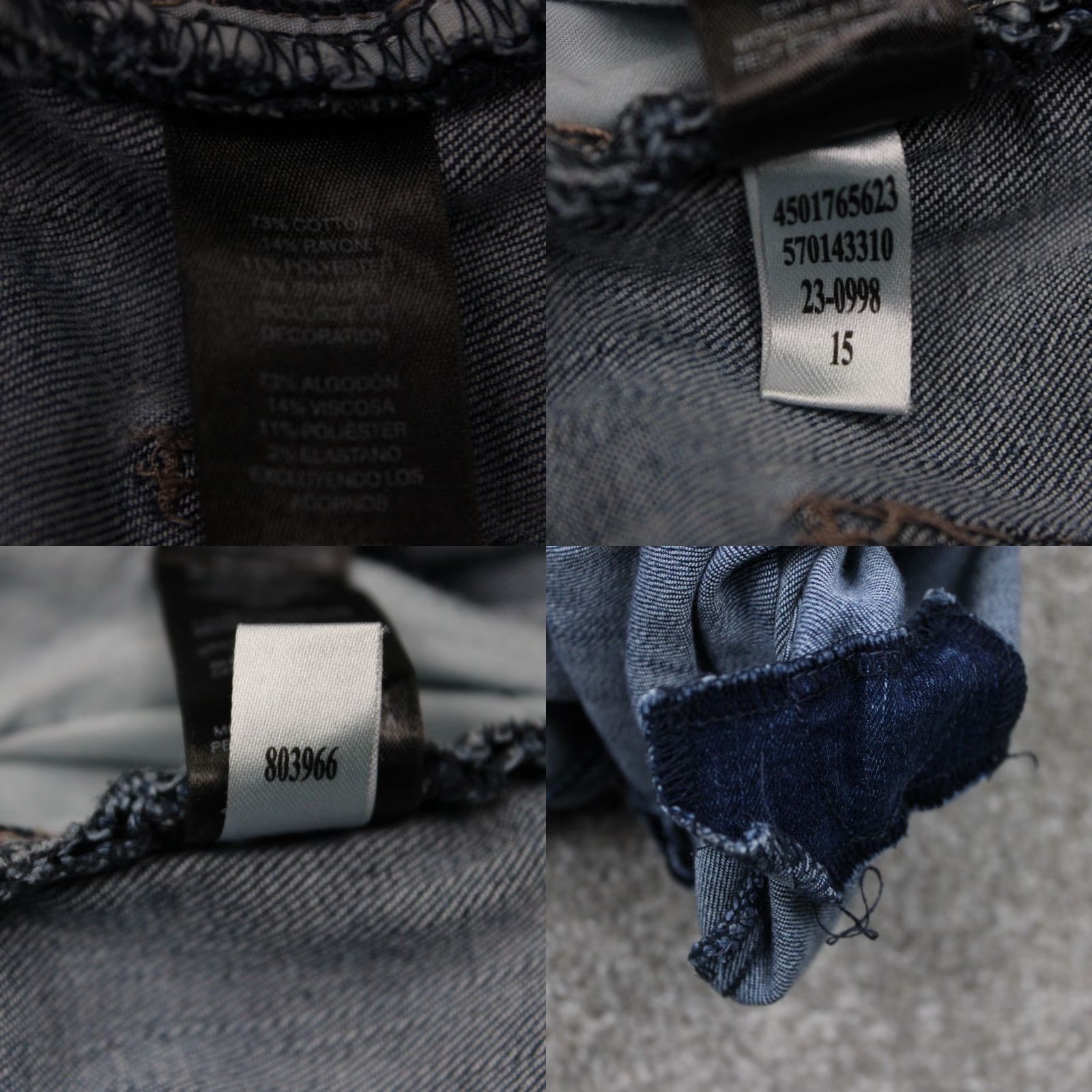 White House Black Market White House Black Market Jeans Womens 2 Blue Slim Crop 5-Pocket Denim 25" inseam Size 26" / US 2 / IT 38 - 9 Thumbnail