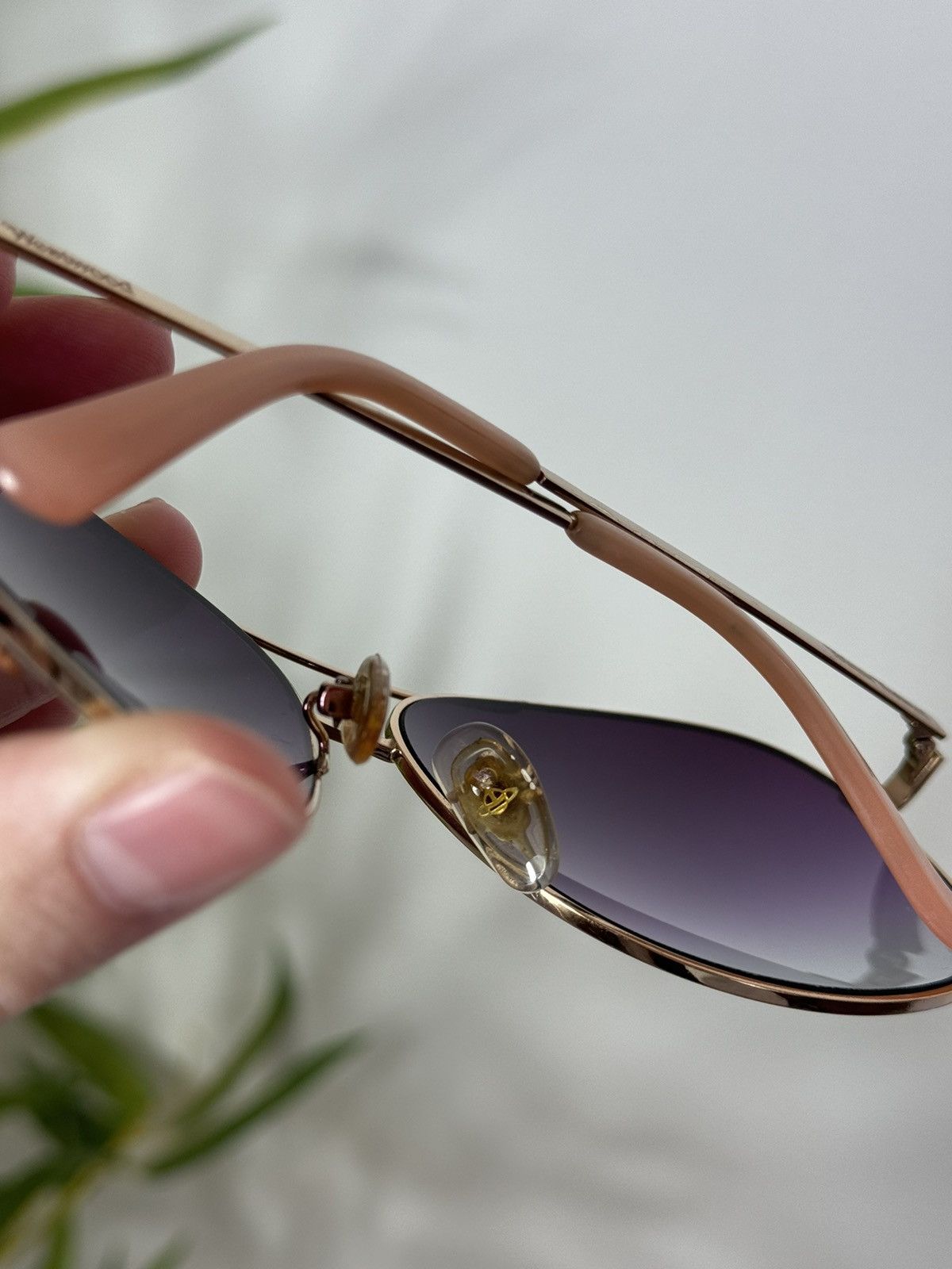 Vivienne Westwood VIVIENNE WESTWOOD VINTAGE PURPLE SUNGLASSES Size ONE SIZE - 6 Thumbnail