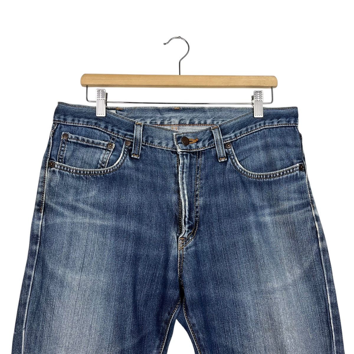 Edwin Vintage Edwin Sashiko Rare Design Workwear Denim Jeans Size US 34 / EU 50 - 2 Thumbnail