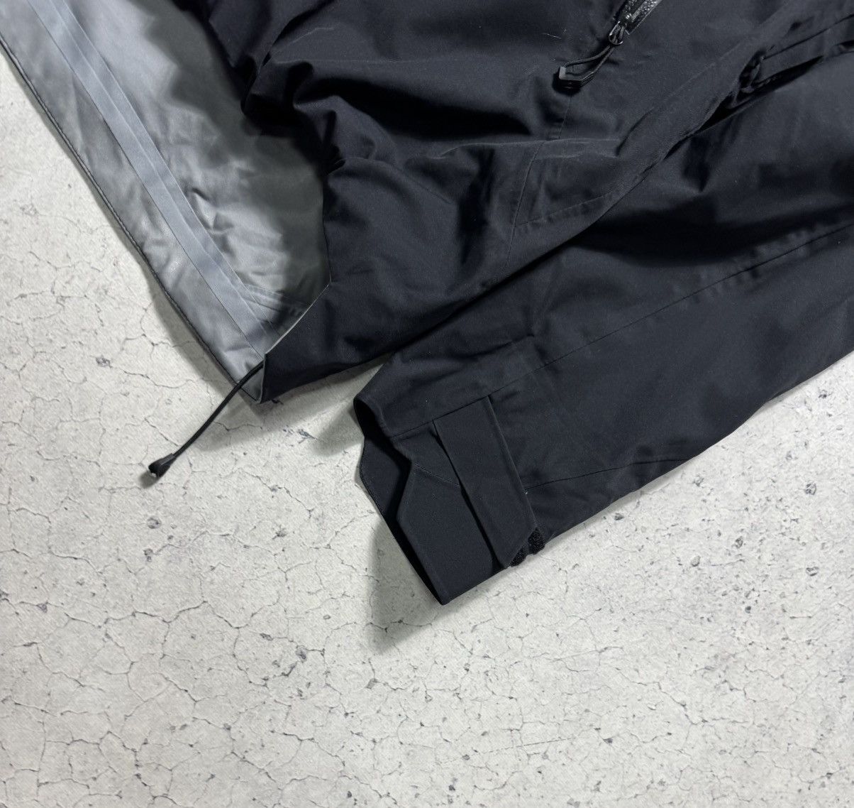 Vintage Quechua Membrane Black Nylon Gore-Tex Jacket Size US XXL / EU 58 / 5 - 3 Thumbnail